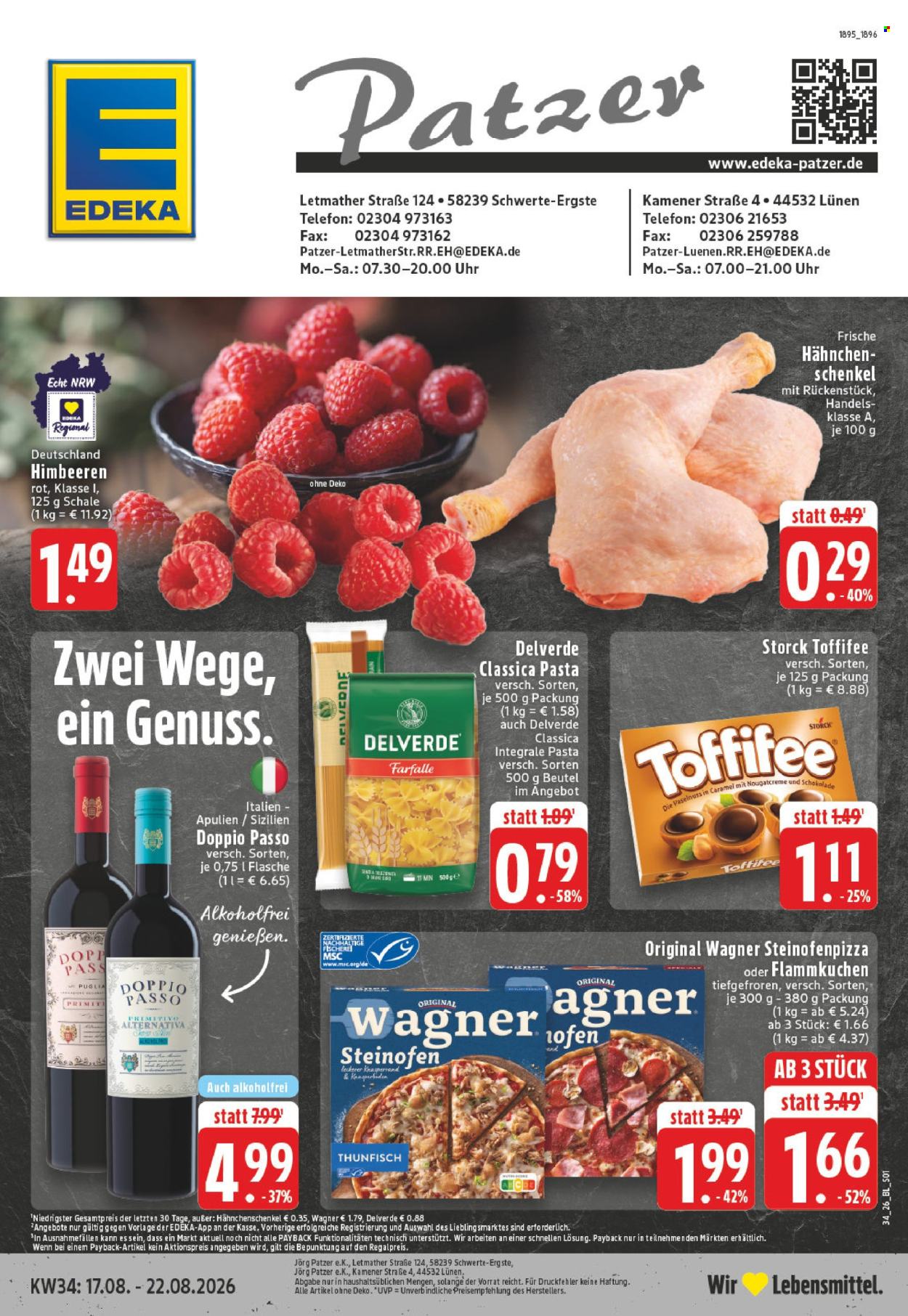 Edeka Prospekte  - 17.8.2026 - 22.8.2026. Seite 1