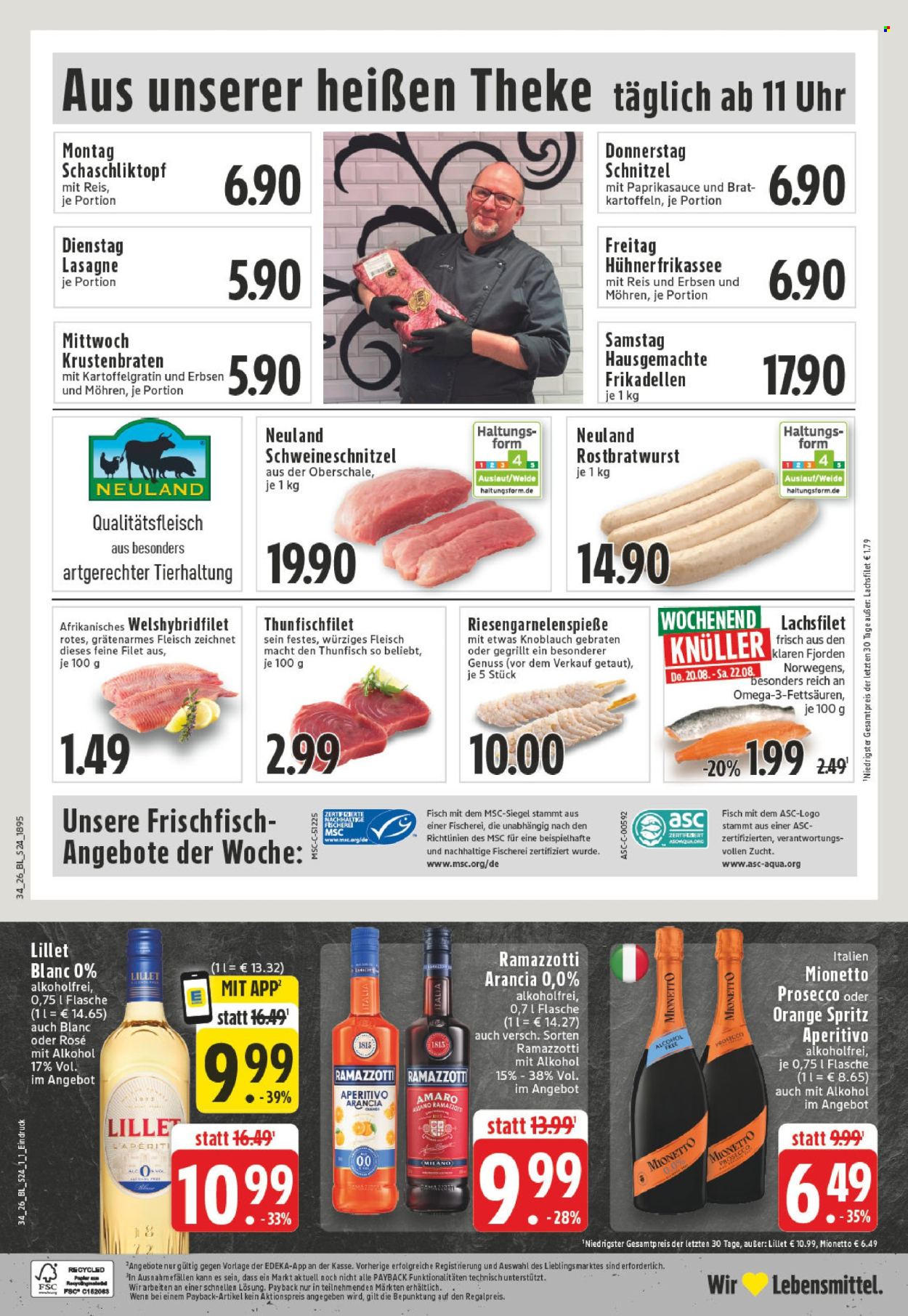 Edeka Prospekte  - 17.8.2026 - 22.8.2026. Seite 26