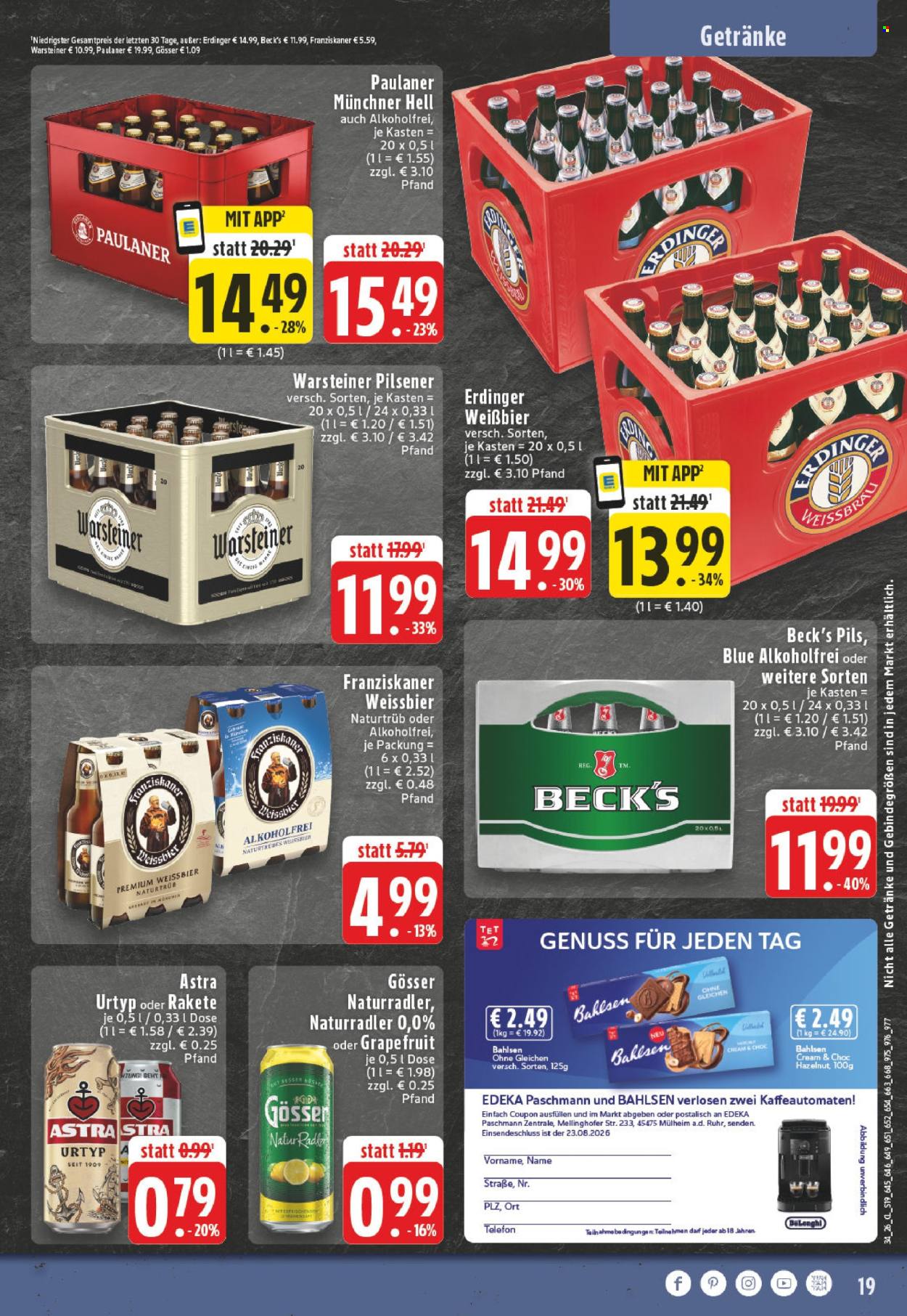 Edeka Prospekte  - 17.8.2026 - 22.8.2026. Seite 19