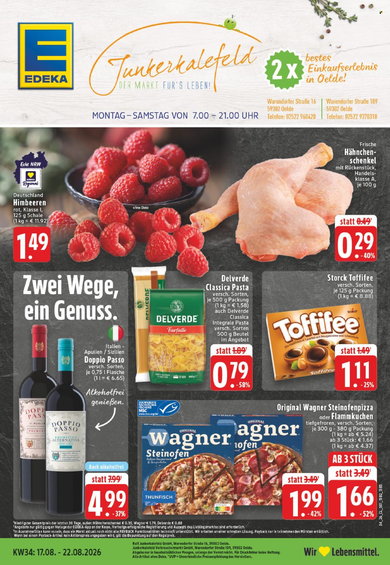 Edeka Prospekte  - 17.8.2026 - 22.8.2026. Seite 1