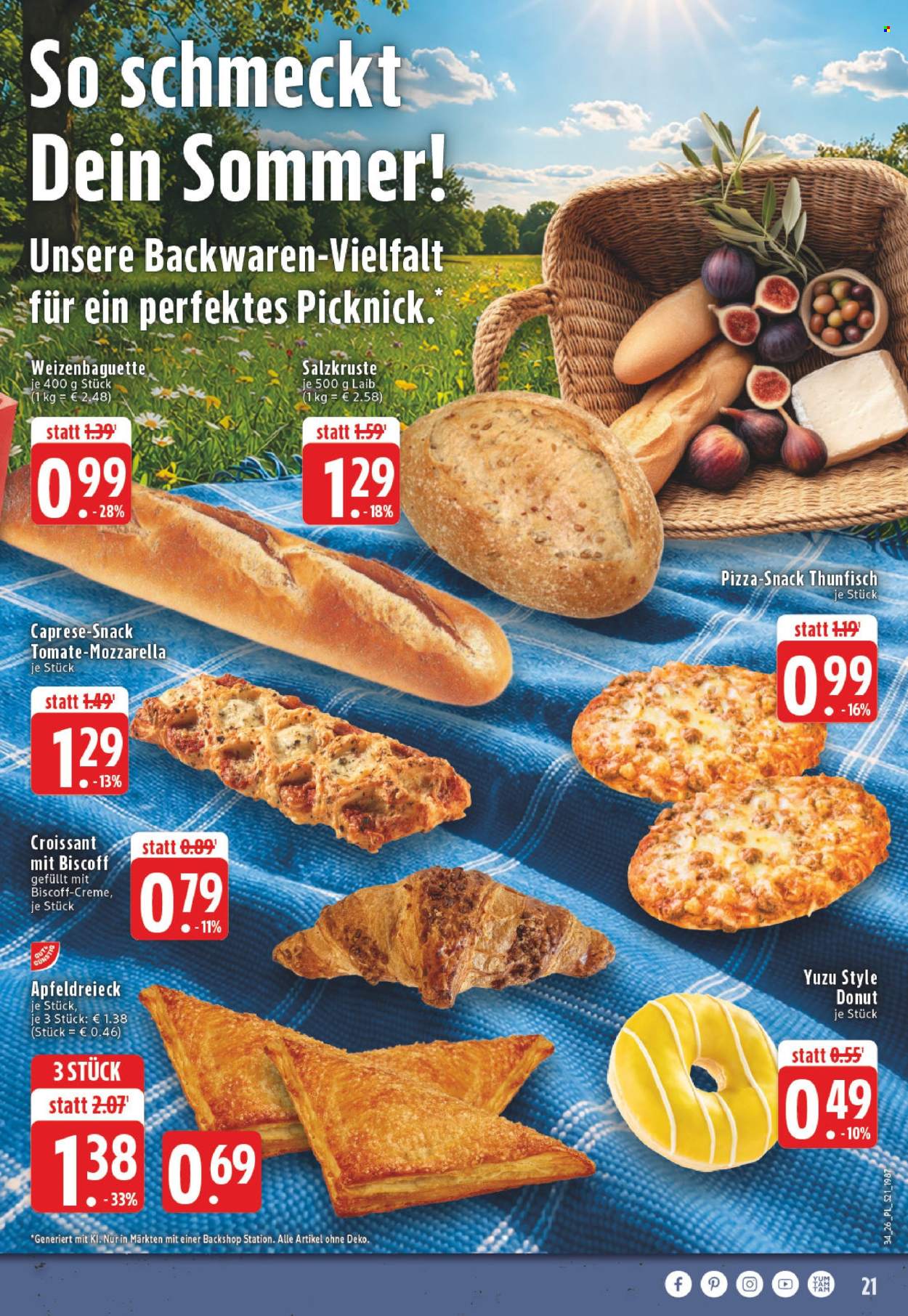 E center Prospekte  - 17.8.2026 - 22.8.2026. Seite 21