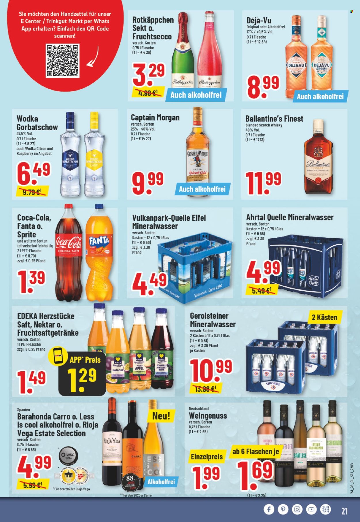 E center Prospekte  - 17.8.2026 - 22.8.2026. Seite 21
