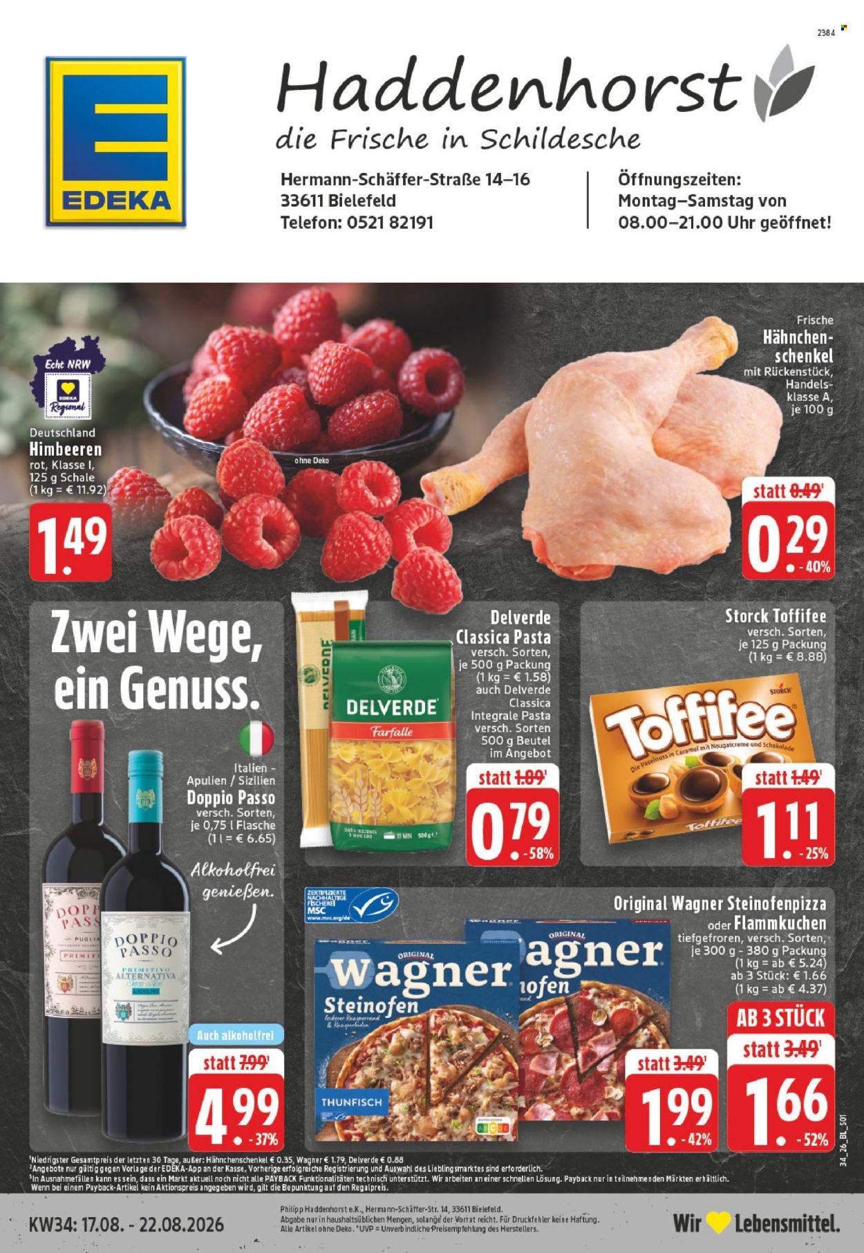 Edeka Prospekte  - 17.8.2026 - 22.8.2026. Seite 1