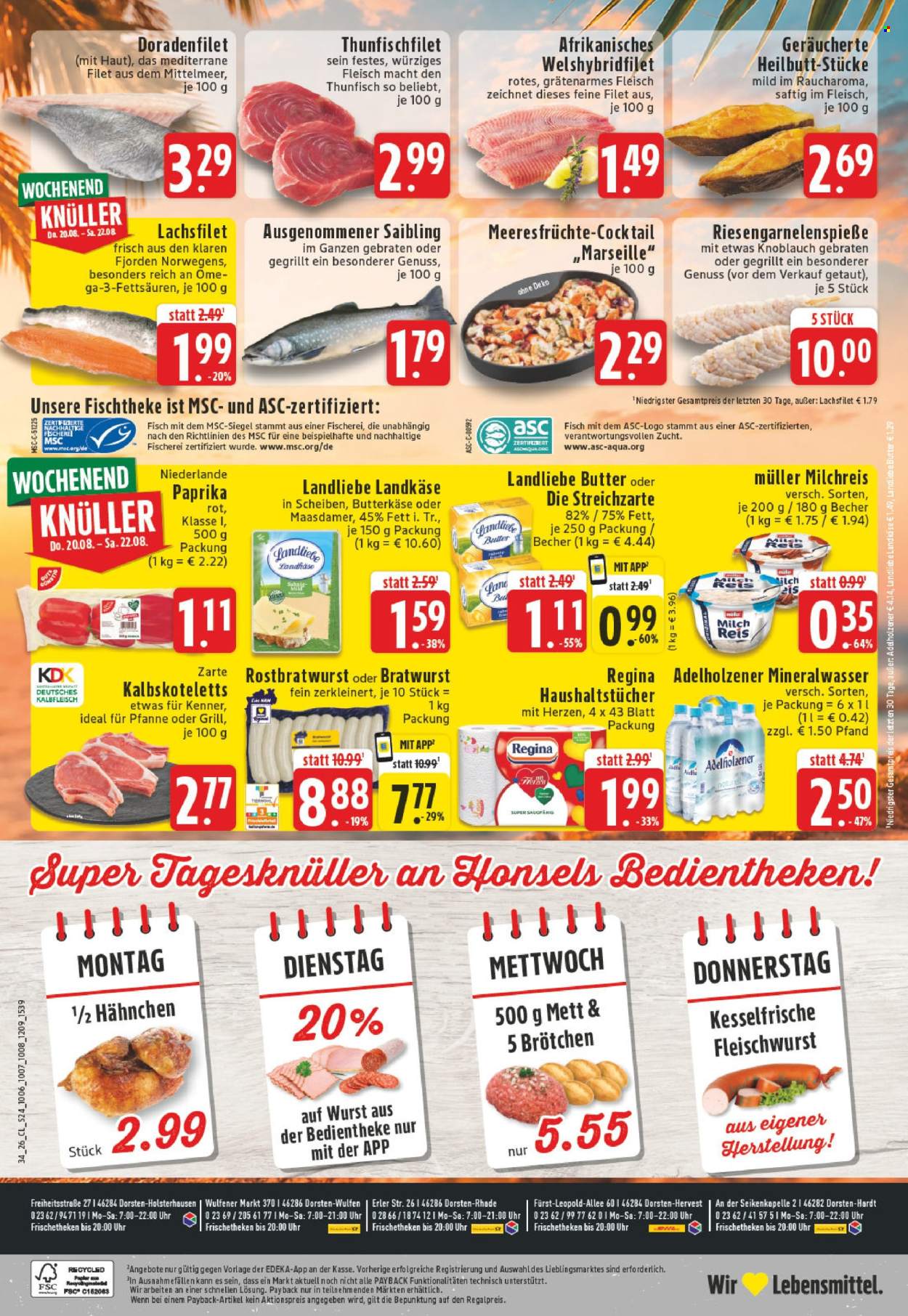 Edeka Prospekte  - 17.8.2026 - 22.8.2026. Seite 26
