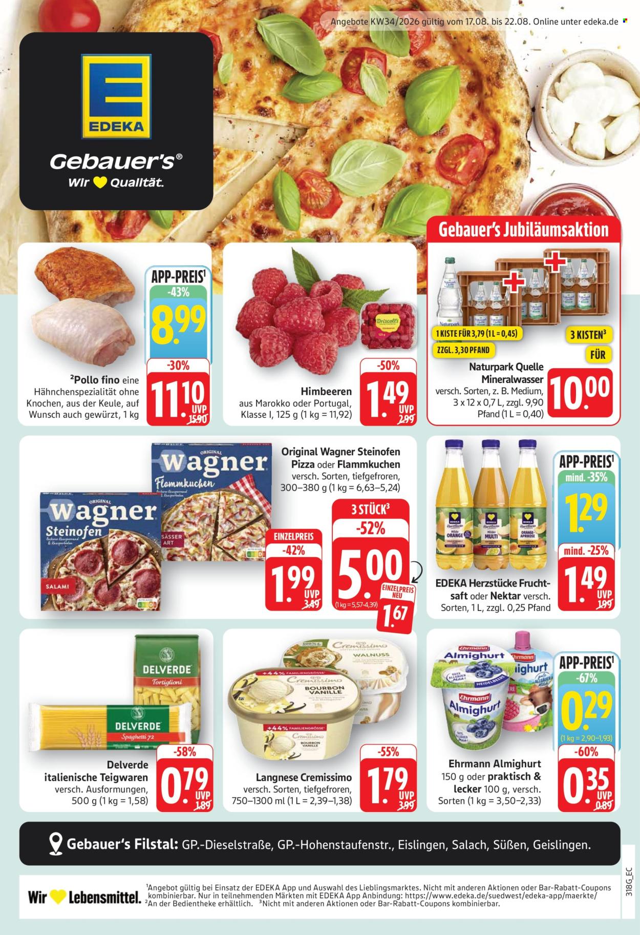 E center Prospekte  - 17.8.2026 - 22.8.2026. Seite 1