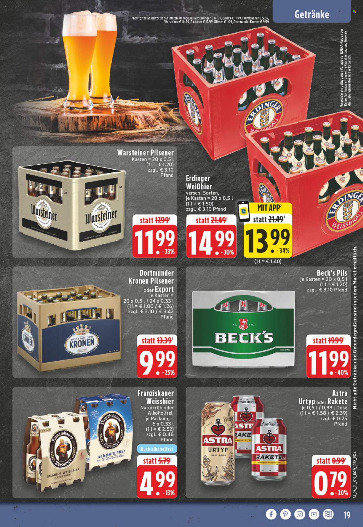 Edeka Prospekte  - 17.8.2026 - 22.8.2026. Seite 19