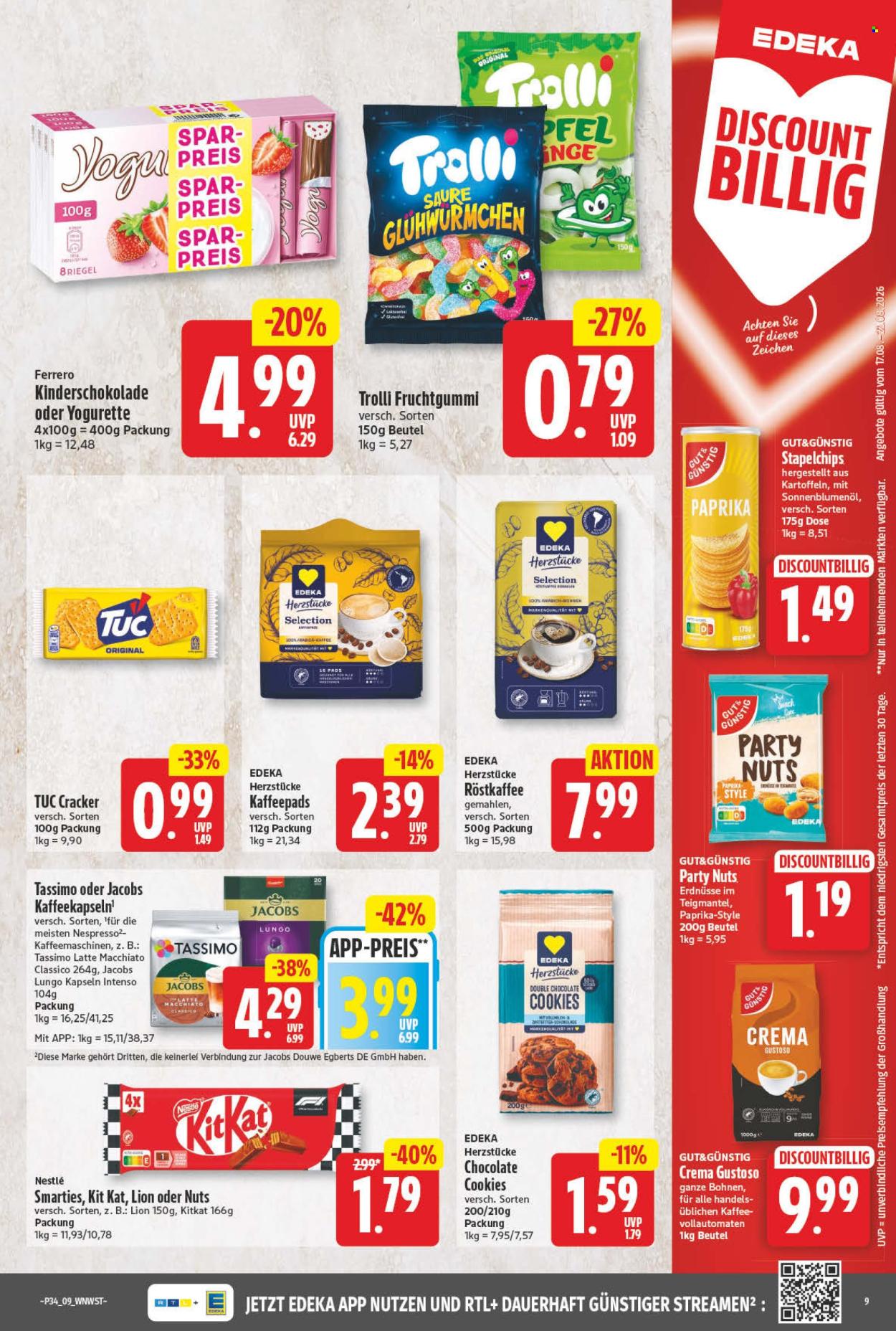 Edeka Prospekte  - 17.8.2026 - 22.8.2026. Seite 9