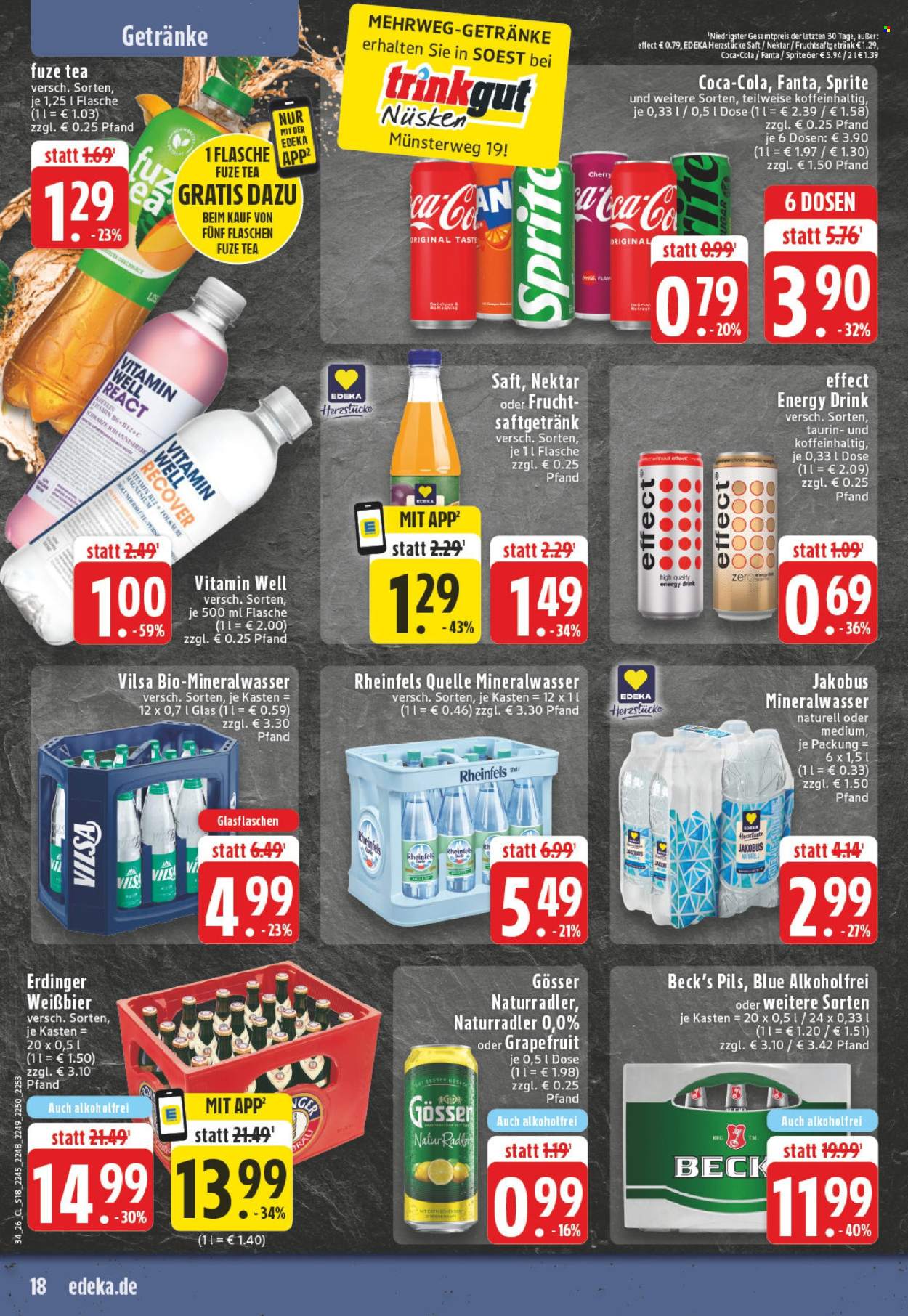 Edeka Prospekte  - 17.8.2026 - 22.8.2026. Seite 18