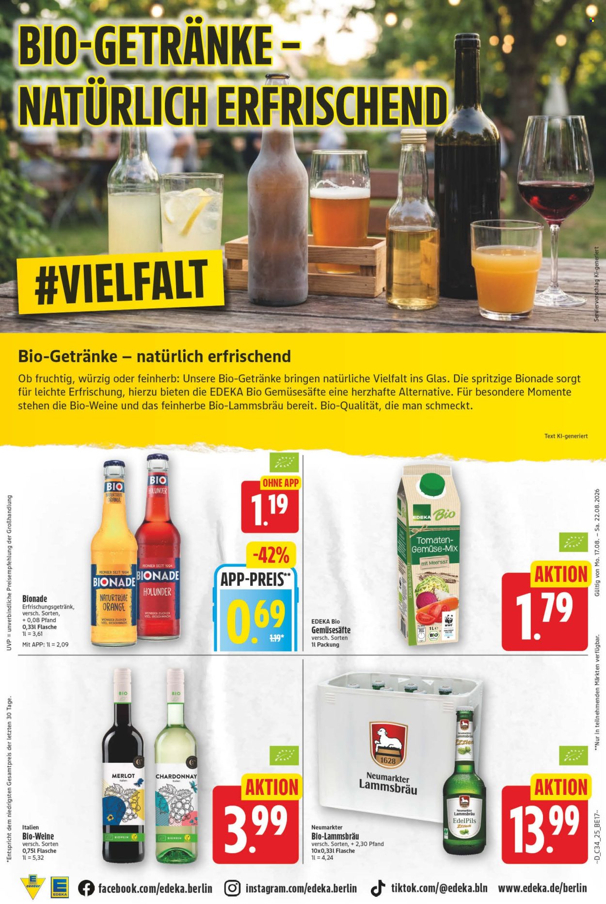 E center Prospekte  - 17.8.2026 - 22.8.2026. Seite 25