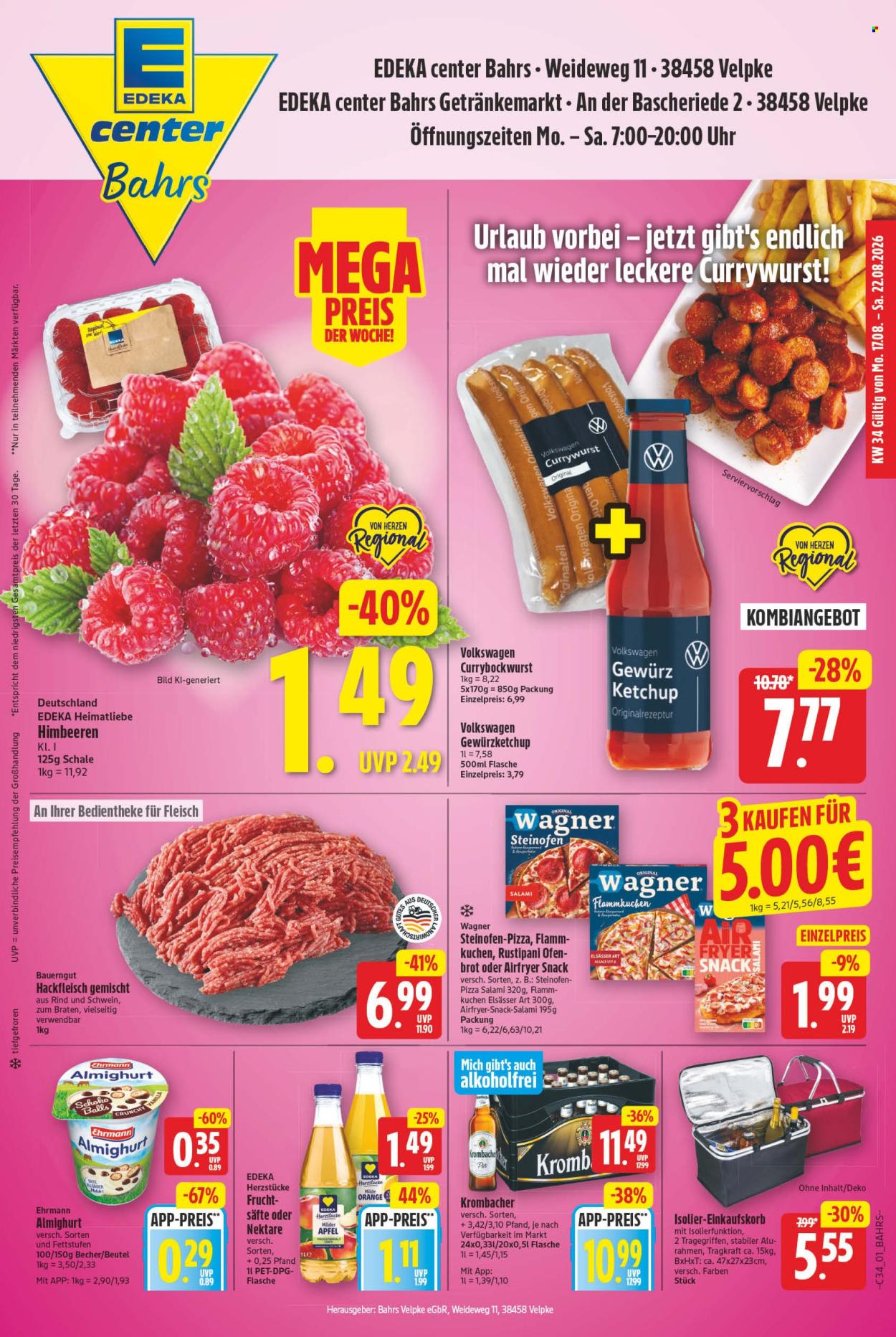E center Prospekte  - 17.8.2026 - 22.8.2026. Seite 1