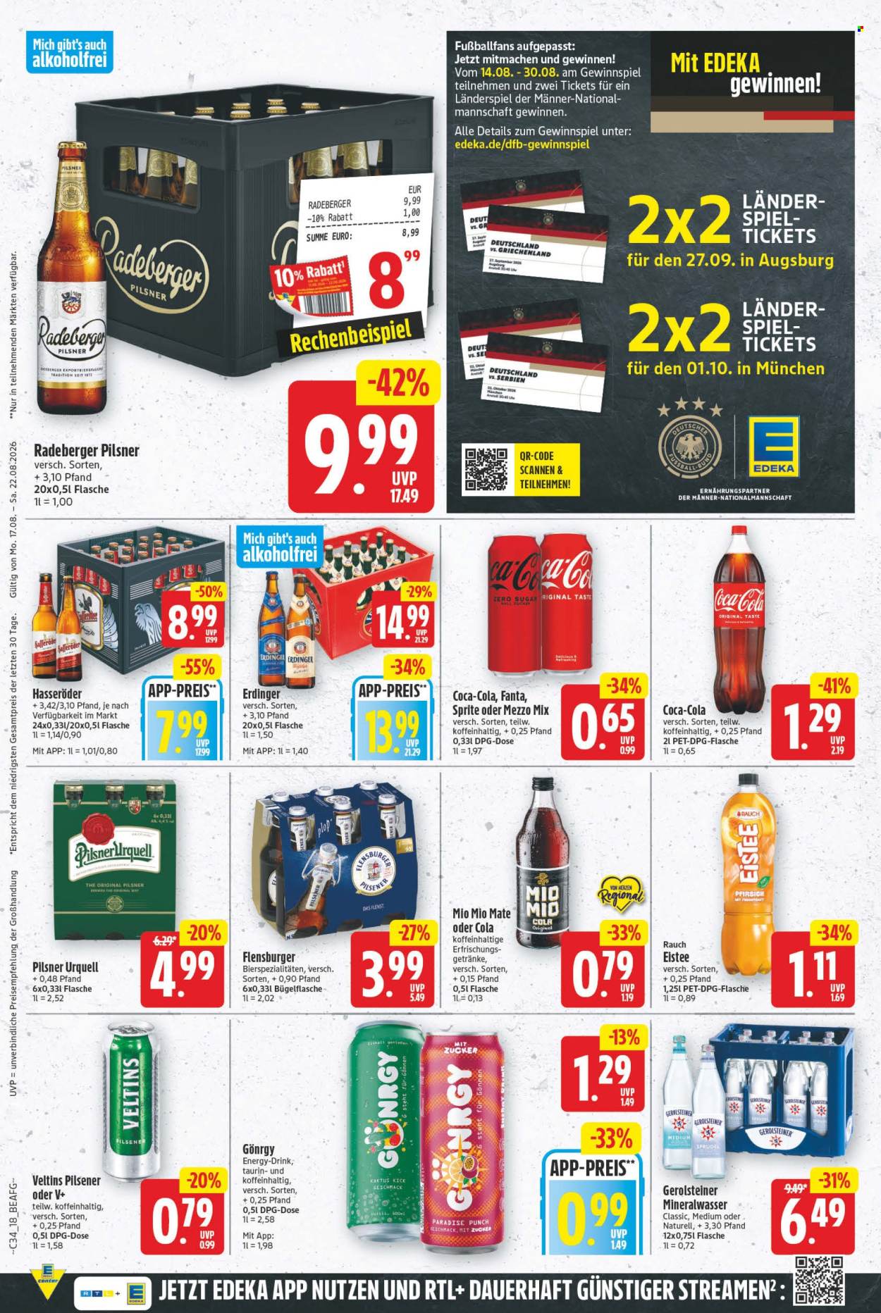 E center Prospekte  - 17.8.2026 - 22.8.2026. Seite 18