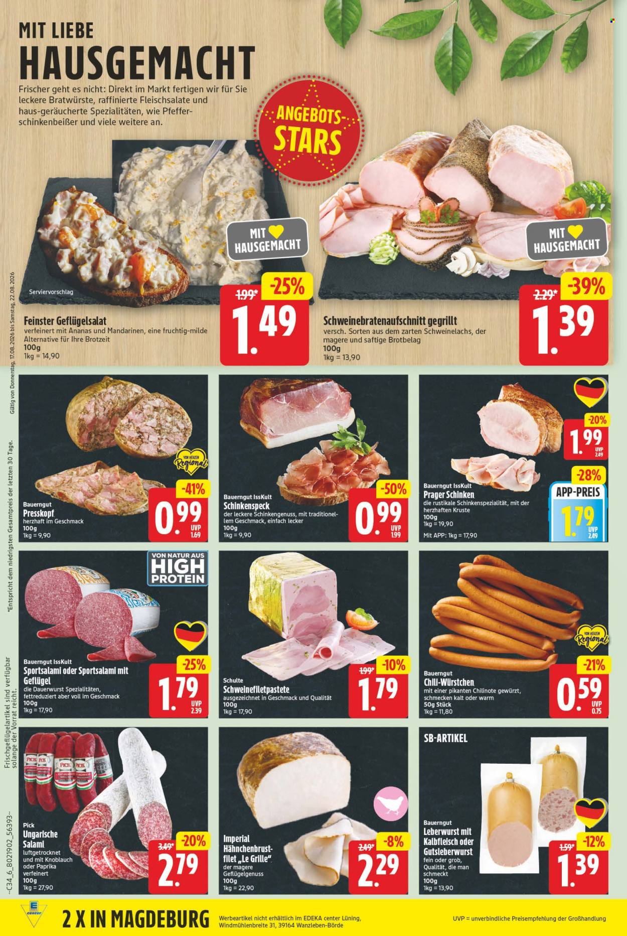 E center Prospekte  - 17.8.2026 - 22.8.2026. Seite 6