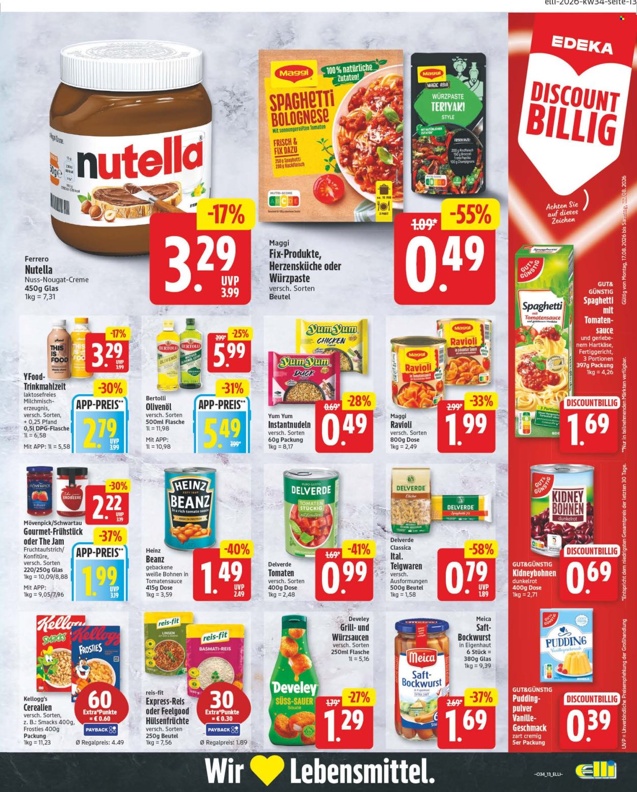 Edeka Prospekte  - 17.8.2026 - 22.8.2026. Seite 13
