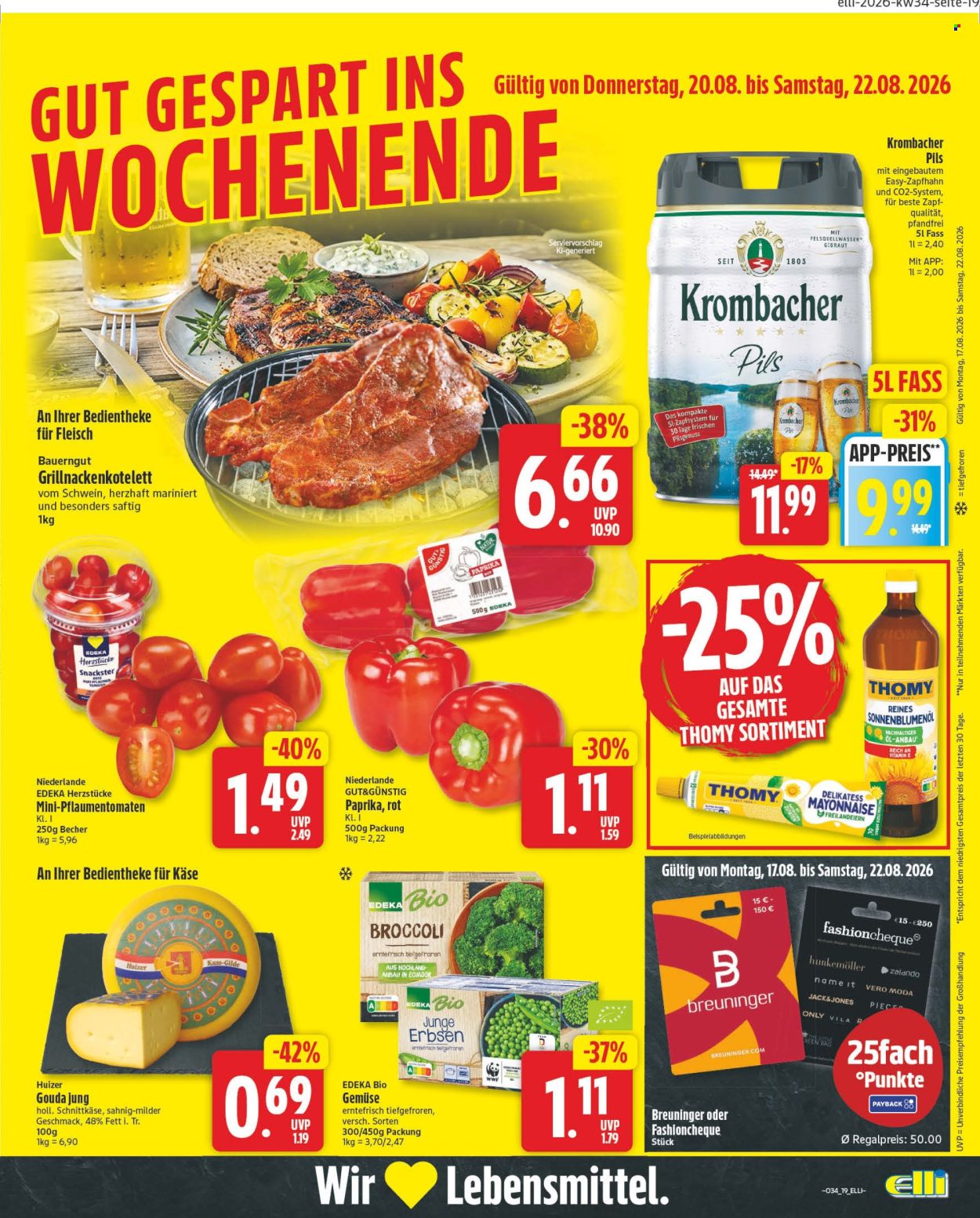 Edeka Prospekte  - 17.8.2026 - 22.8.2026. Seite 19
