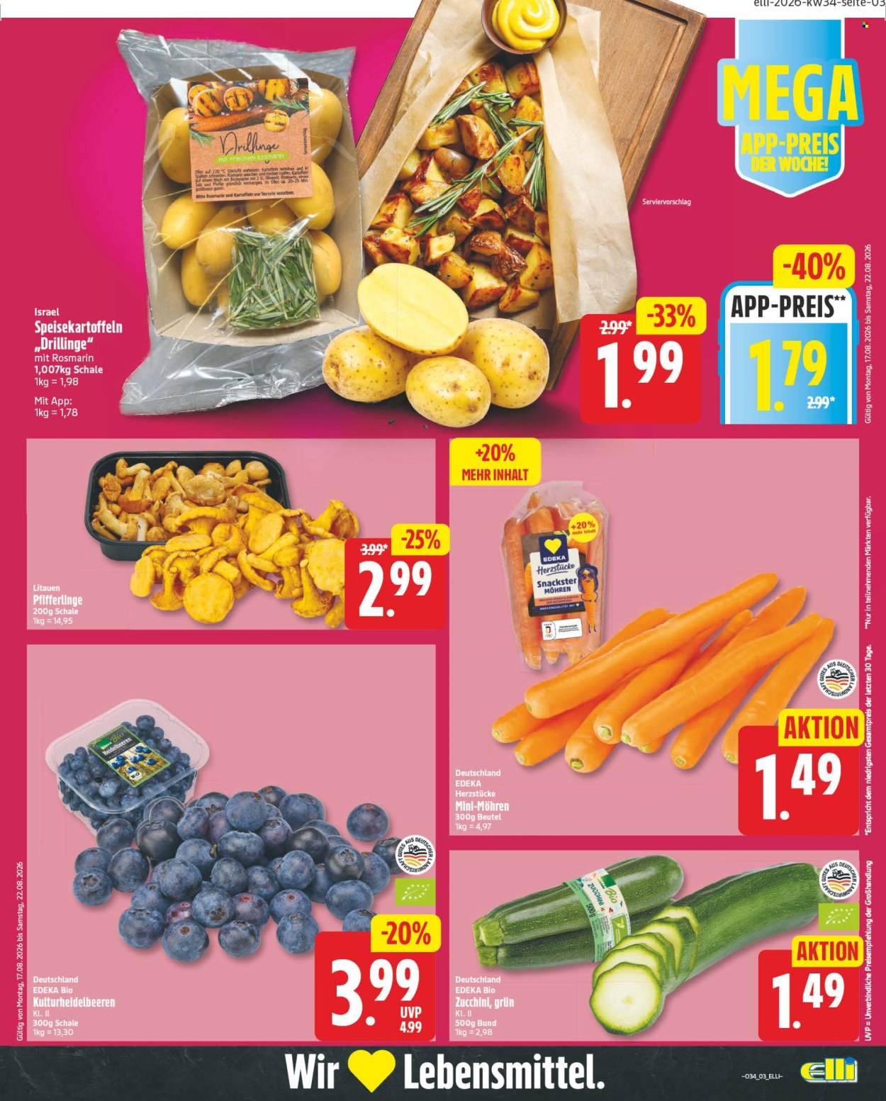 Edeka Prospekte  - 17.8.2026 - 22.8.2026. Seite 3