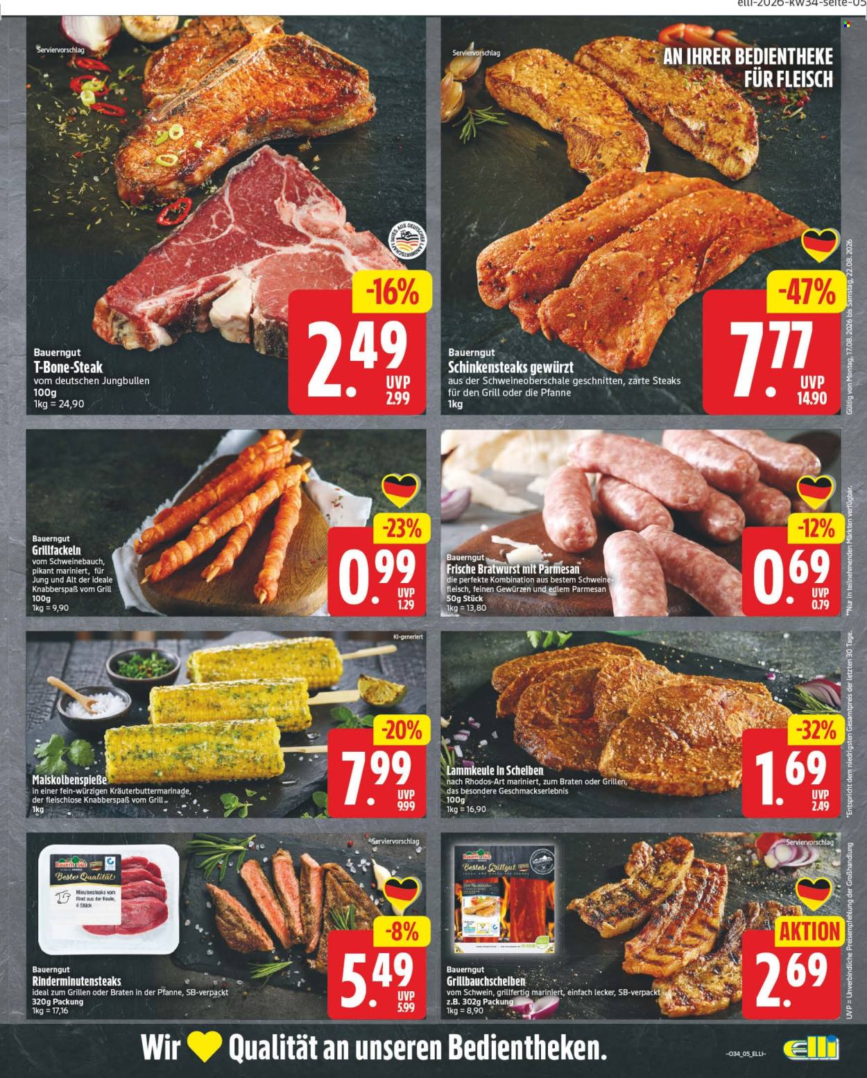 Edeka Prospekte  - 17.8.2026 - 22.8.2026. Seite 5