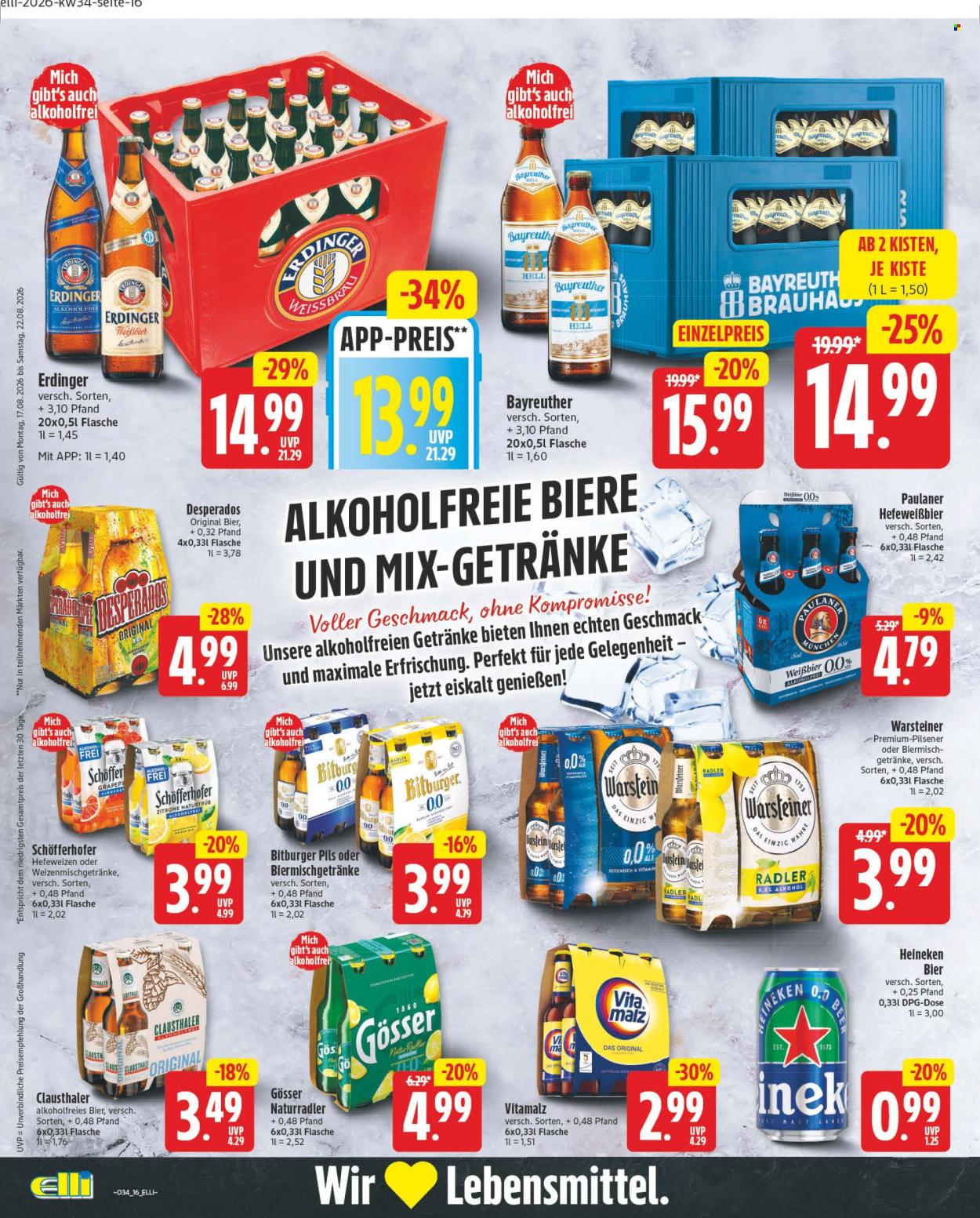 Edeka Prospekte  - 17.8.2026 - 22.8.2026. Seite 16