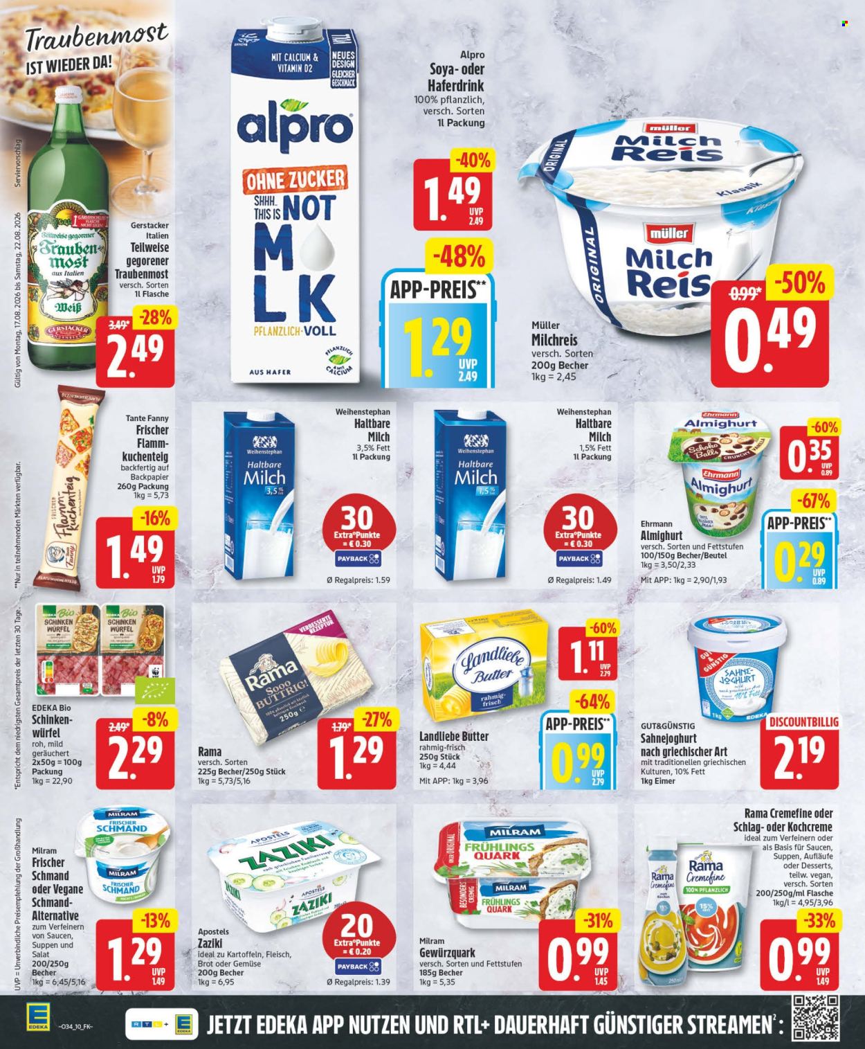 Edeka Prospekte  - 17.8.2026 - 22.8.2026. Seite 10