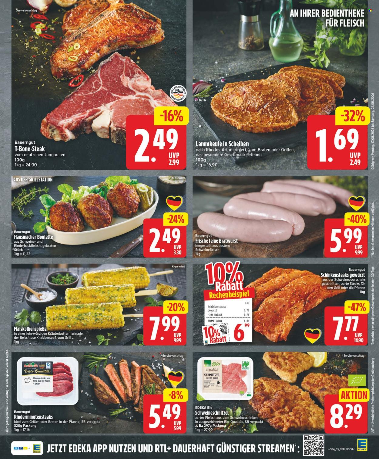 Edeka Prospekte  - 17.8.2026 - 22.8.2026. Seite 5