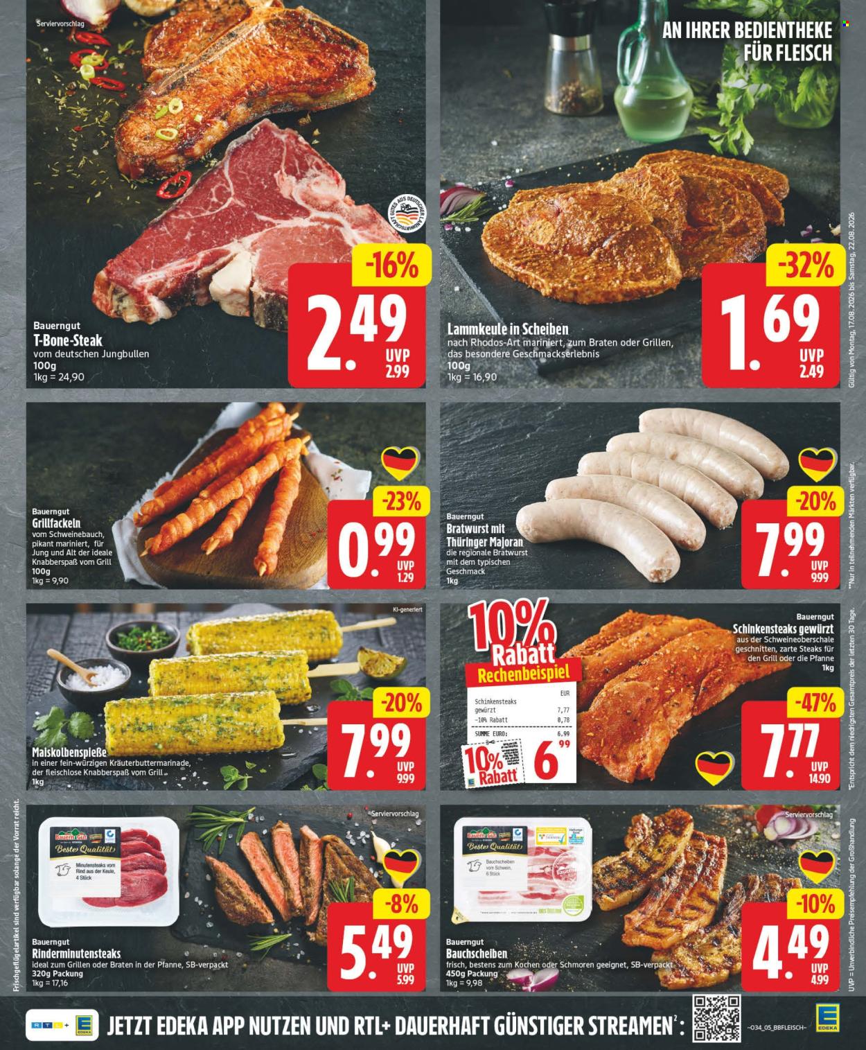 Edeka Prospekte  - 17.8.2026 - 22.8.2026. Seite 5