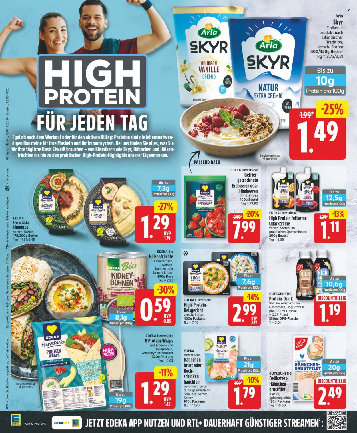 Edeka Prospekte  - 17.8.2026 - 22.8.2026. Seite 12
