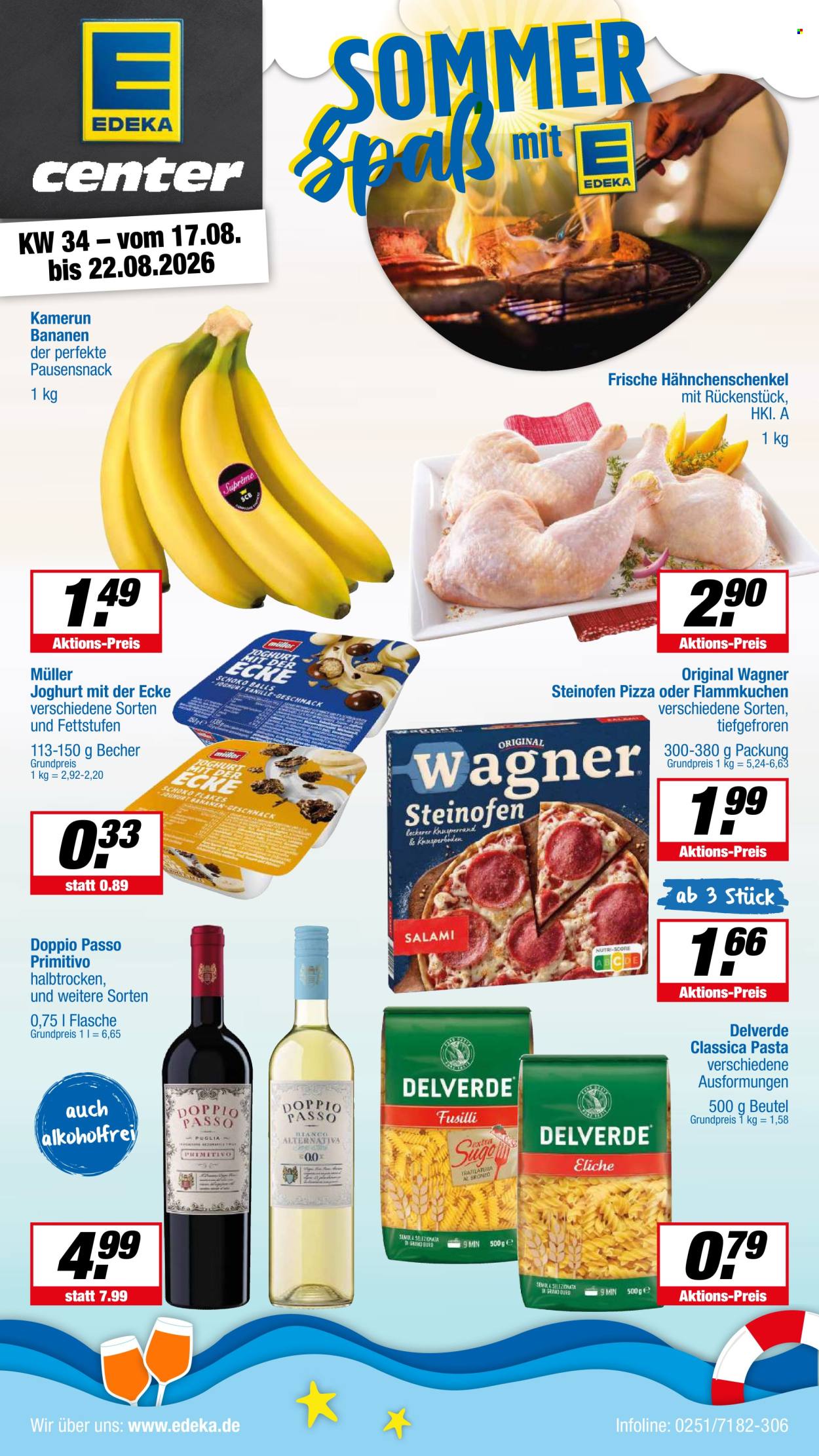 E center Prospekte  - 17.8.2026 - 22.8.2026. Seite 1