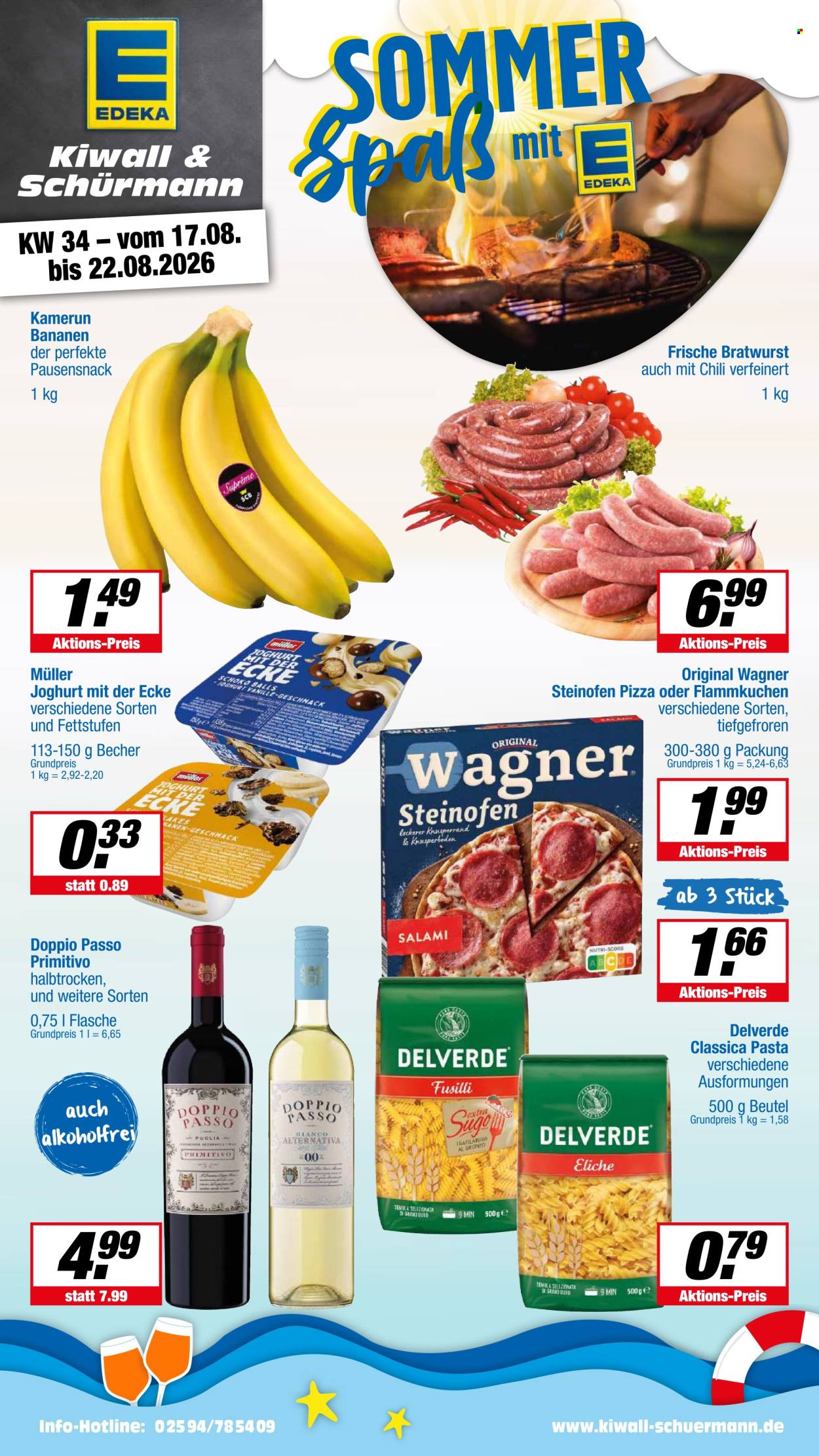 Edeka Prospekte  - 17.8.2026 - 22.8.2026. Seite 1