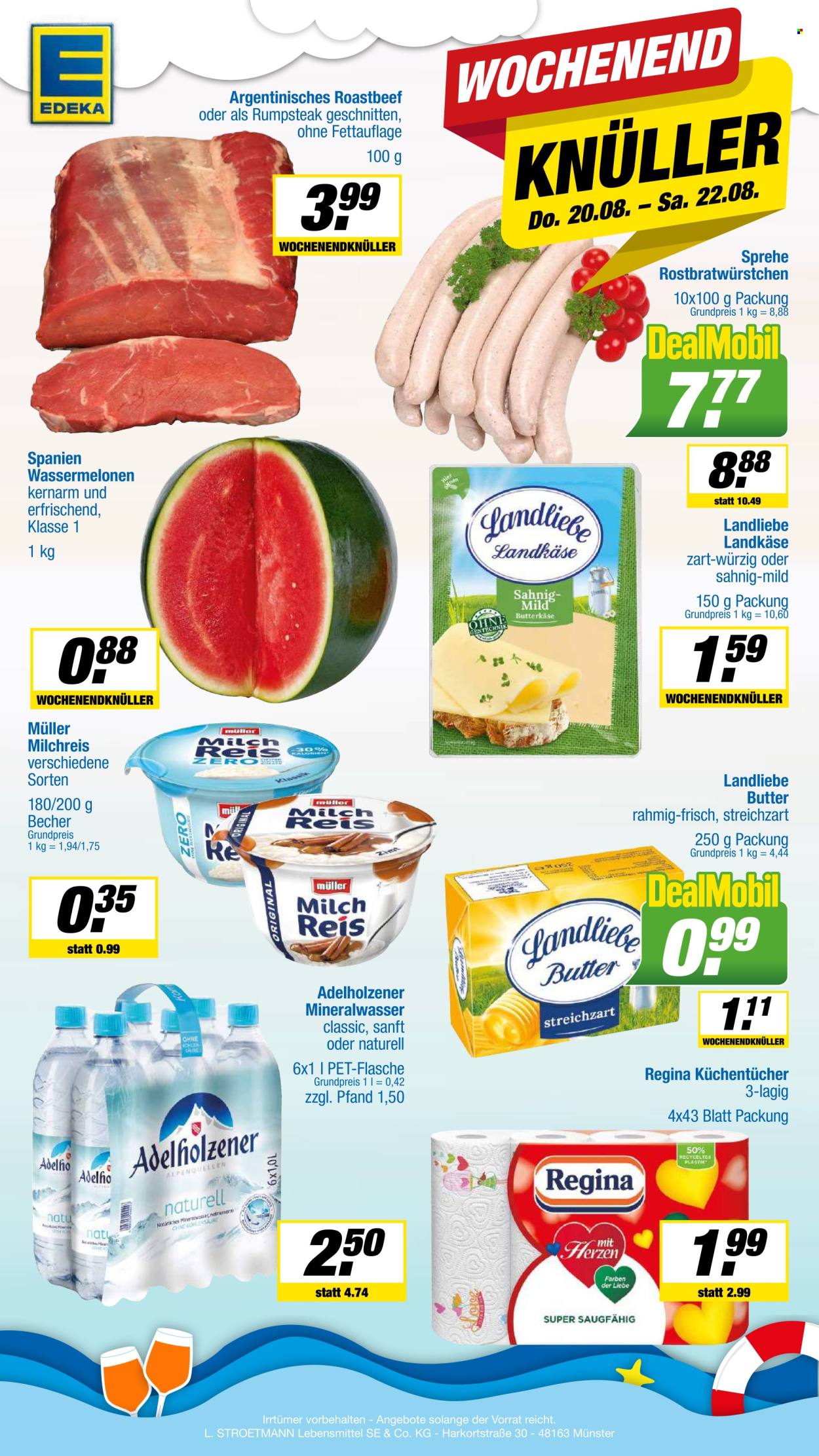 Edeka Prospekte  - 17.8.2026 - 22.8.2026. Seite 22