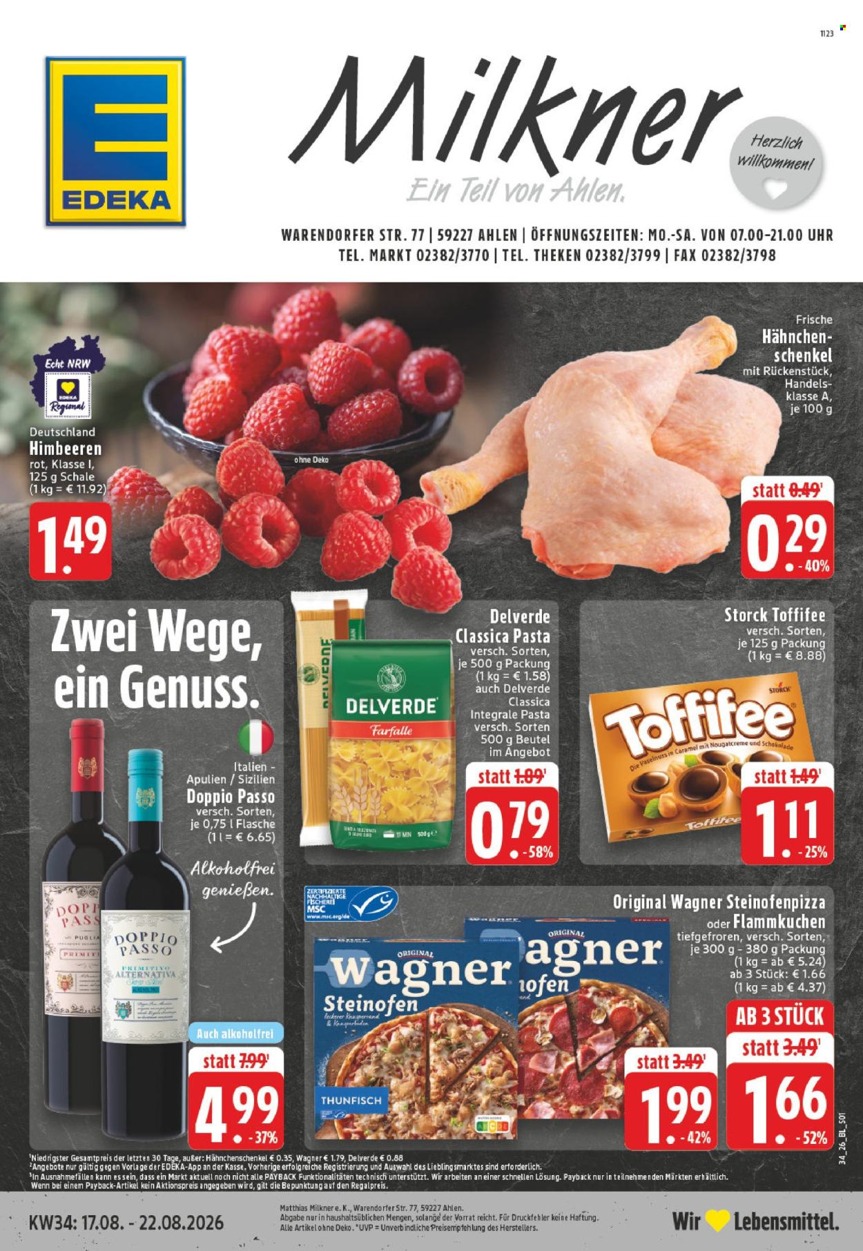 Edeka Prospekte  - 17.8.2026 - 22.8.2026. Seite 1