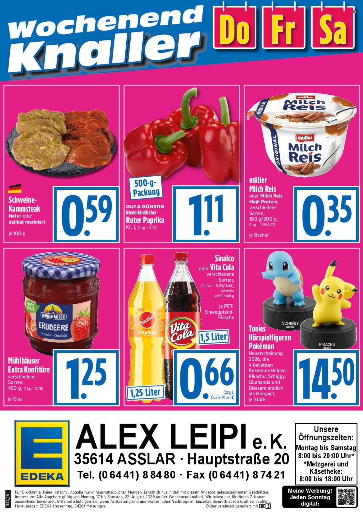 Edeka Prospekte  - 17.8.2026 - 22.8.2026. Seite 16
