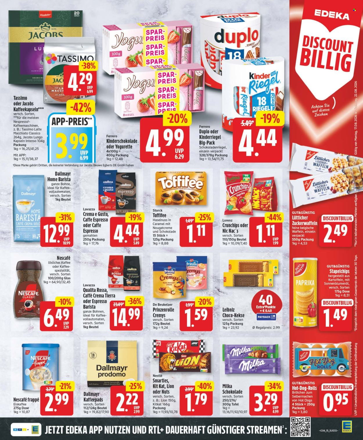 Edeka Prospekte  - 17.8.2026 - 22.8.2026. Seite 15