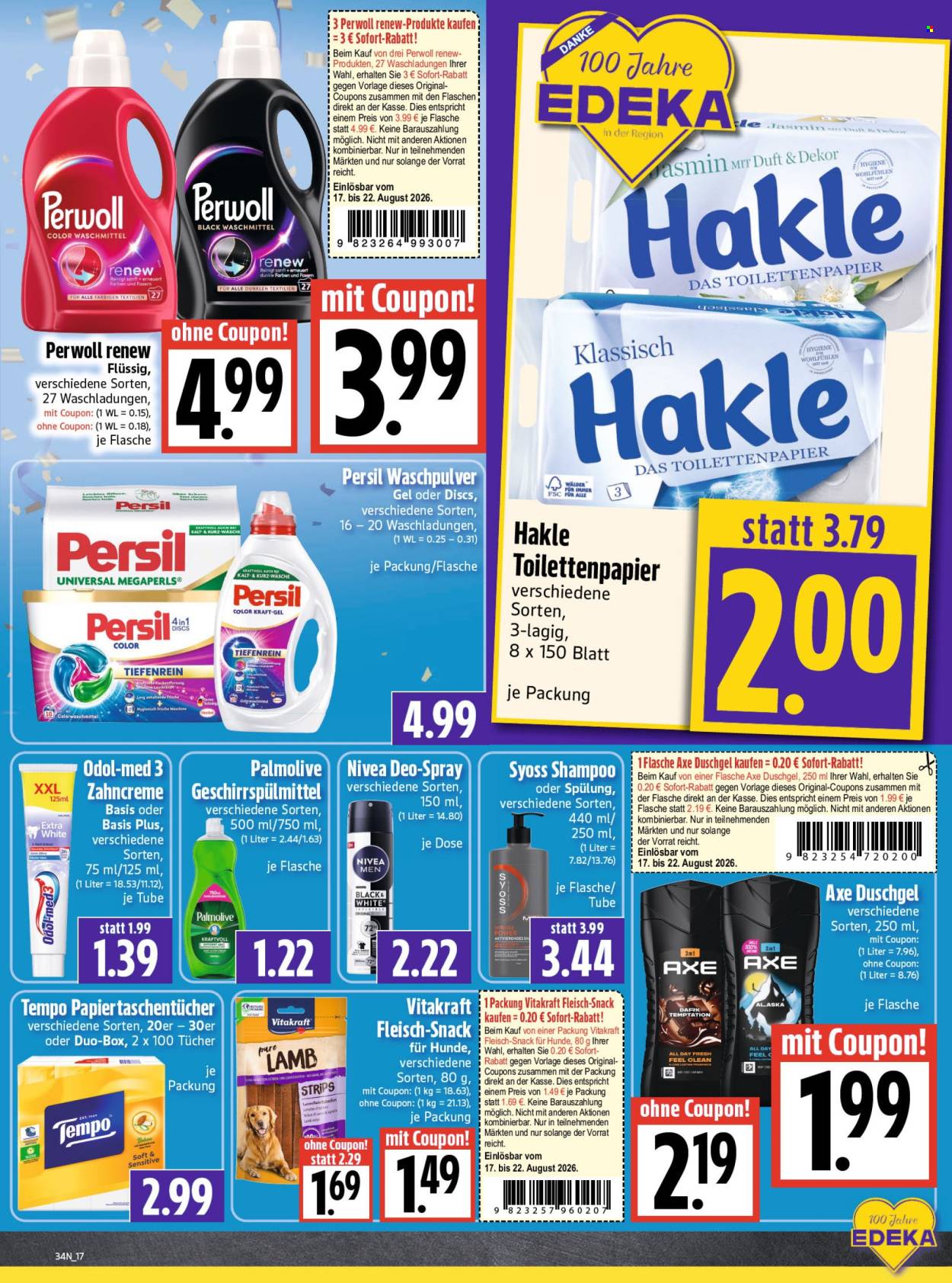Edeka Prospekte  - 17.8.2026 - 22.8.2026. Seite 19