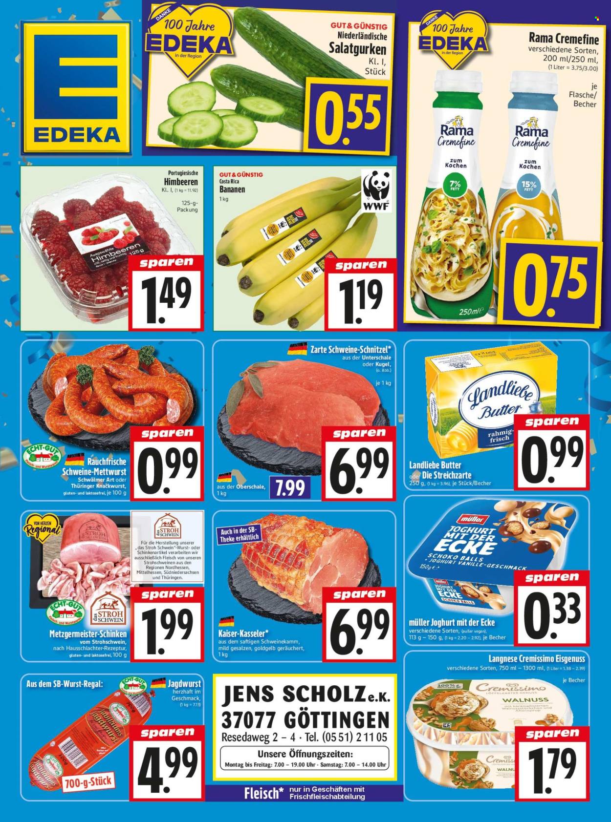 Edeka Prospekte  - 17.8.2026 - 22.8.2026. Seite 1