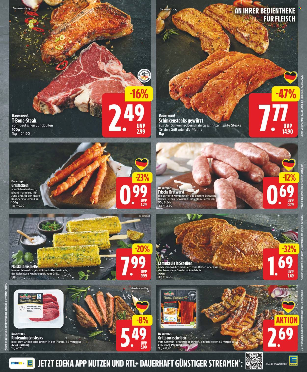 Edeka Prospekte  - 17.8.2026 - 22.8.2026. Seite 5