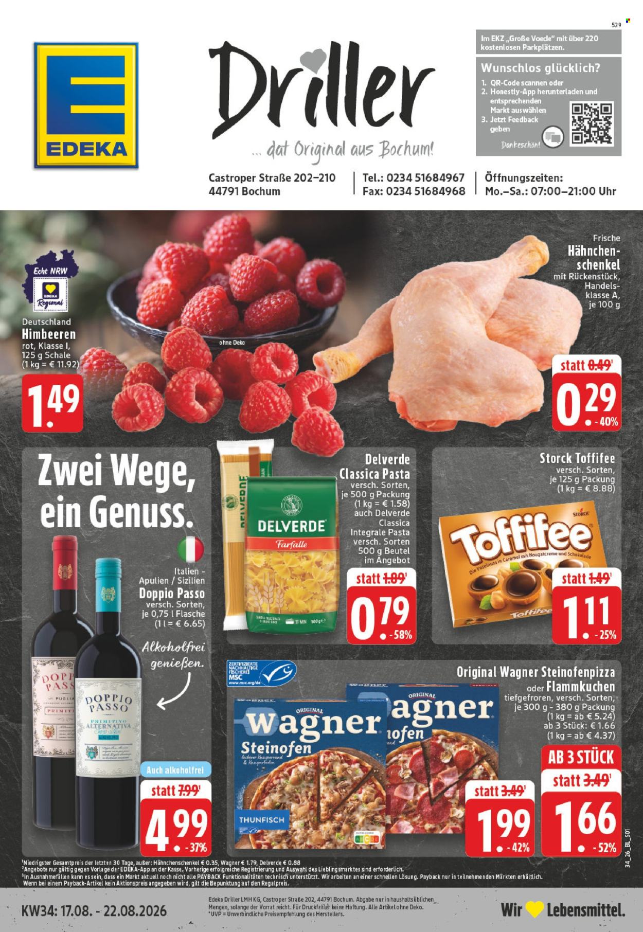 Edeka Prospekte  - 17.8.2026 - 22.8.2026. Seite 1