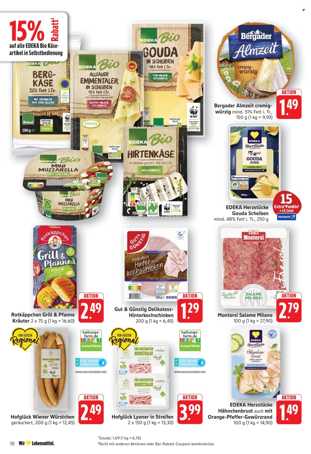 Edeka Prospekte  - 17.8.2026 - 22.8.2026. Seite 10