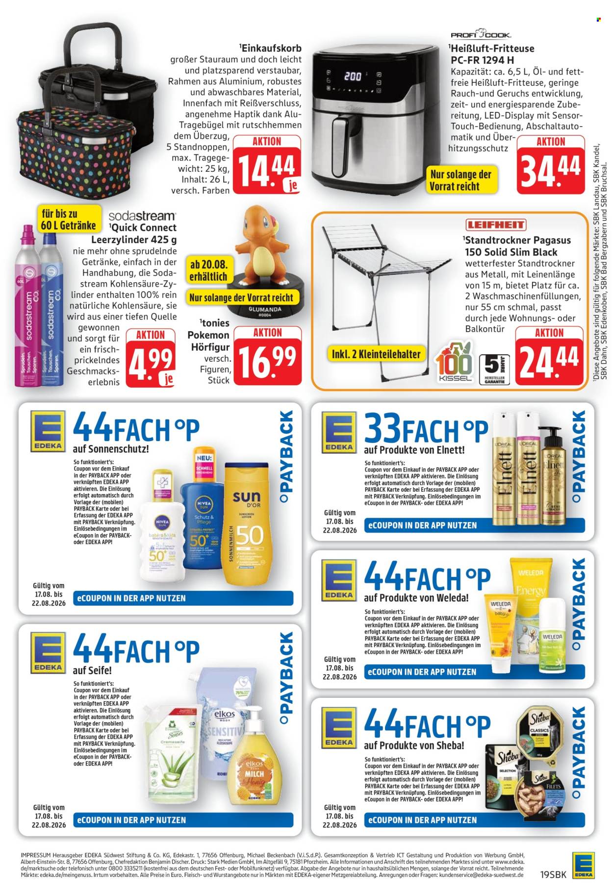 Edeka Prospekte  - 17.8.2026 - 22.8.2026. Seite 19