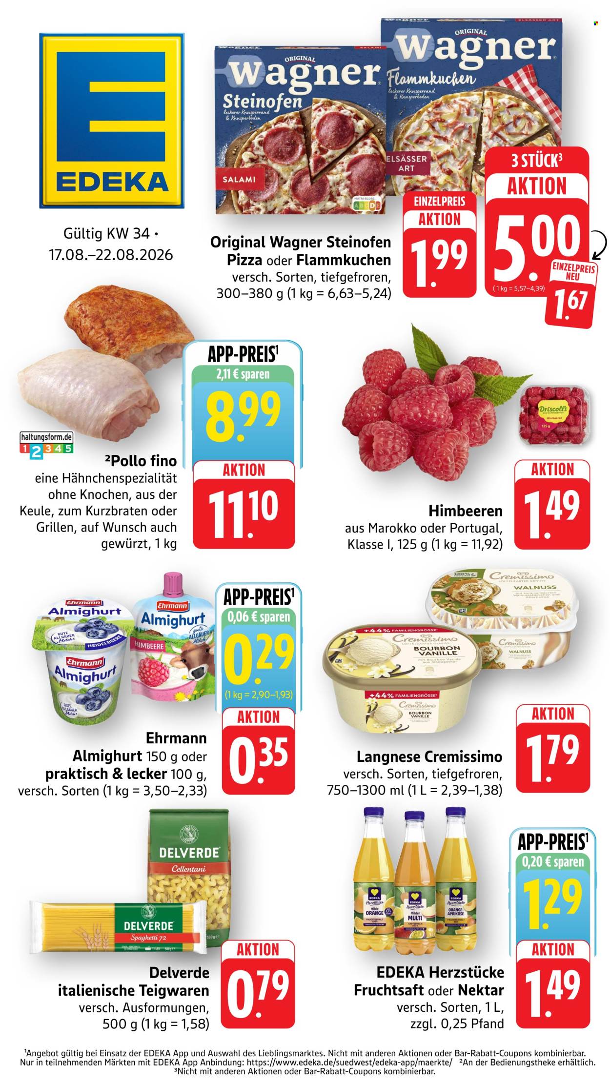 Edeka Prospekte  - 17.8.2026 - 22.8.2026. Seite 1