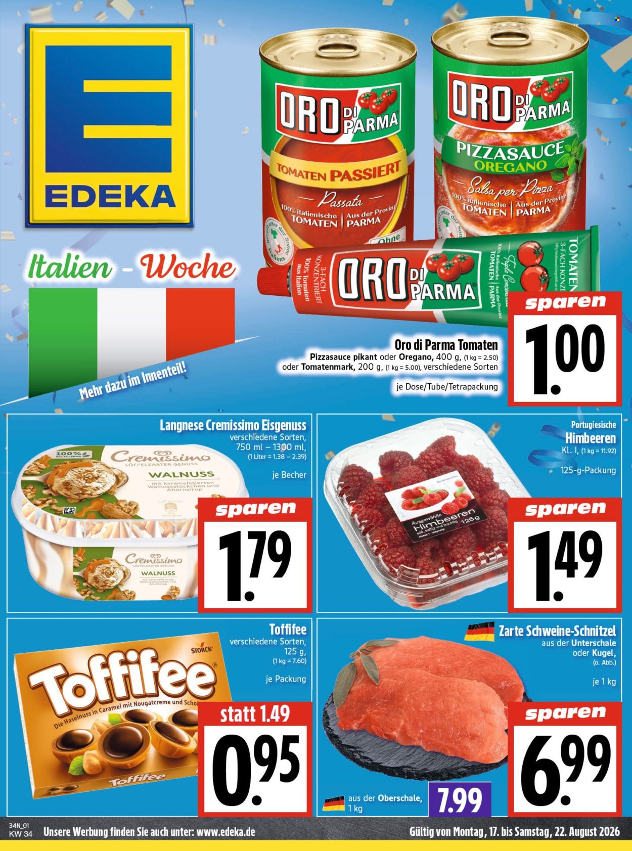 Edeka Prospekte  - 17.8.2026 - 22.8.2026. Seite 3