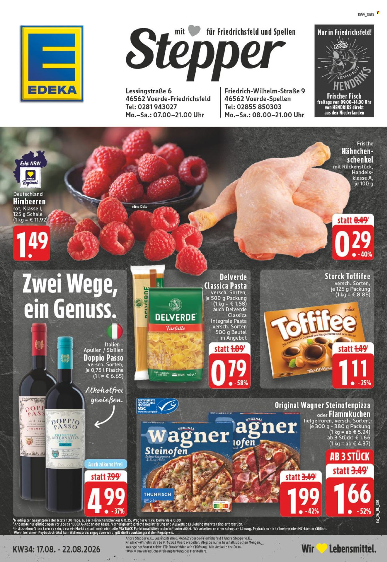 Edeka Prospekte  - 17.8.2026 - 22.8.2026. Seite 1