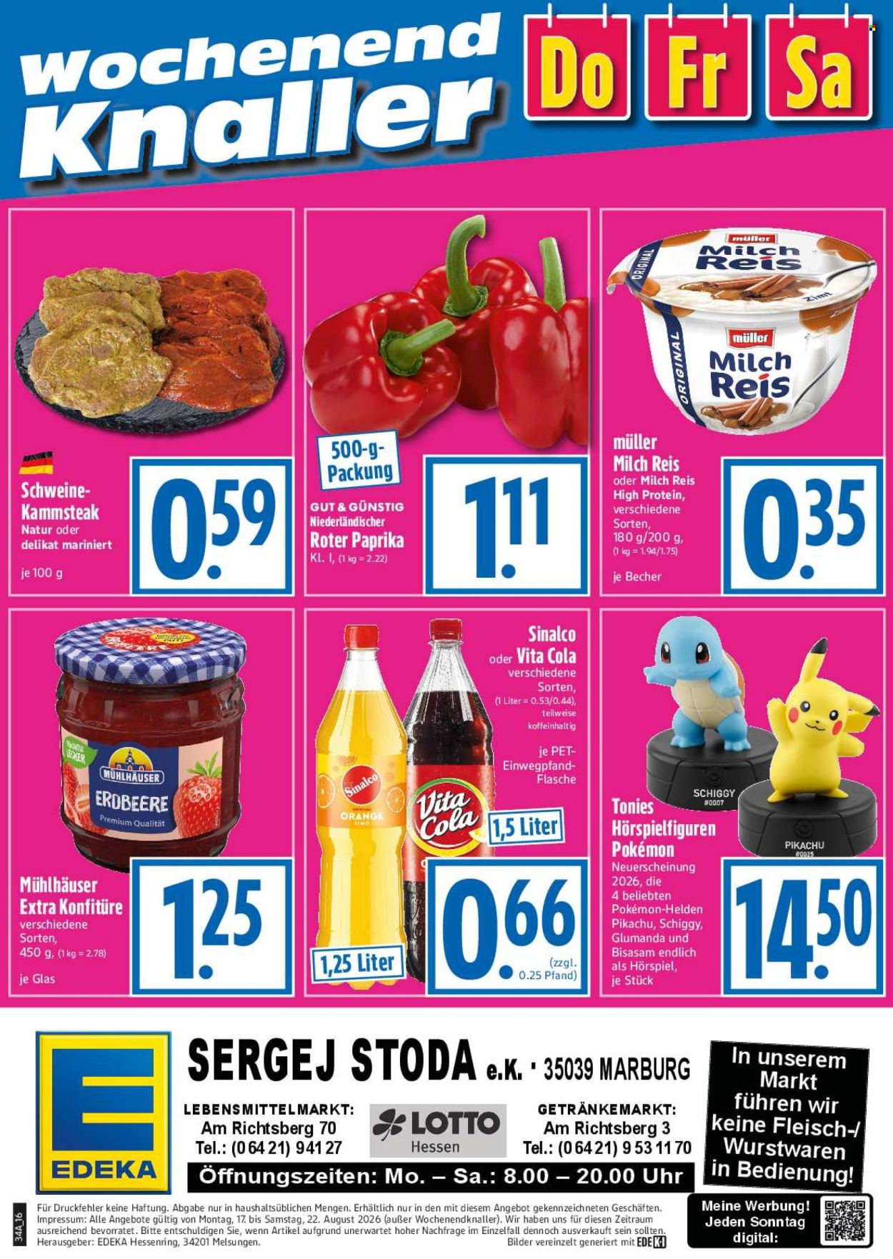 Edeka Prospekte  - 17.8.2026 - 22.8.2026. Seite 16