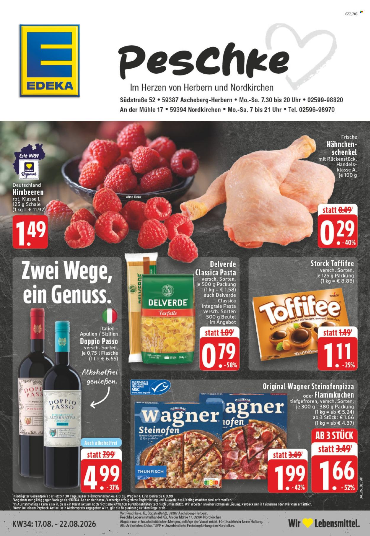 Edeka Prospekte  - 17.8.2026 - 22.8.2026. Seite 1