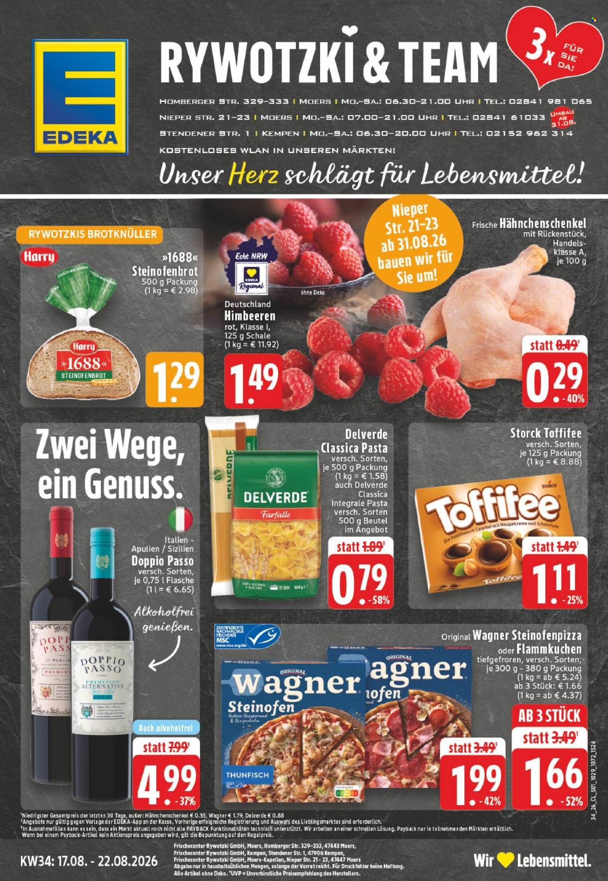 Edeka Prospekte  - 17.8.2026 - 22.8.2026. Seite 1