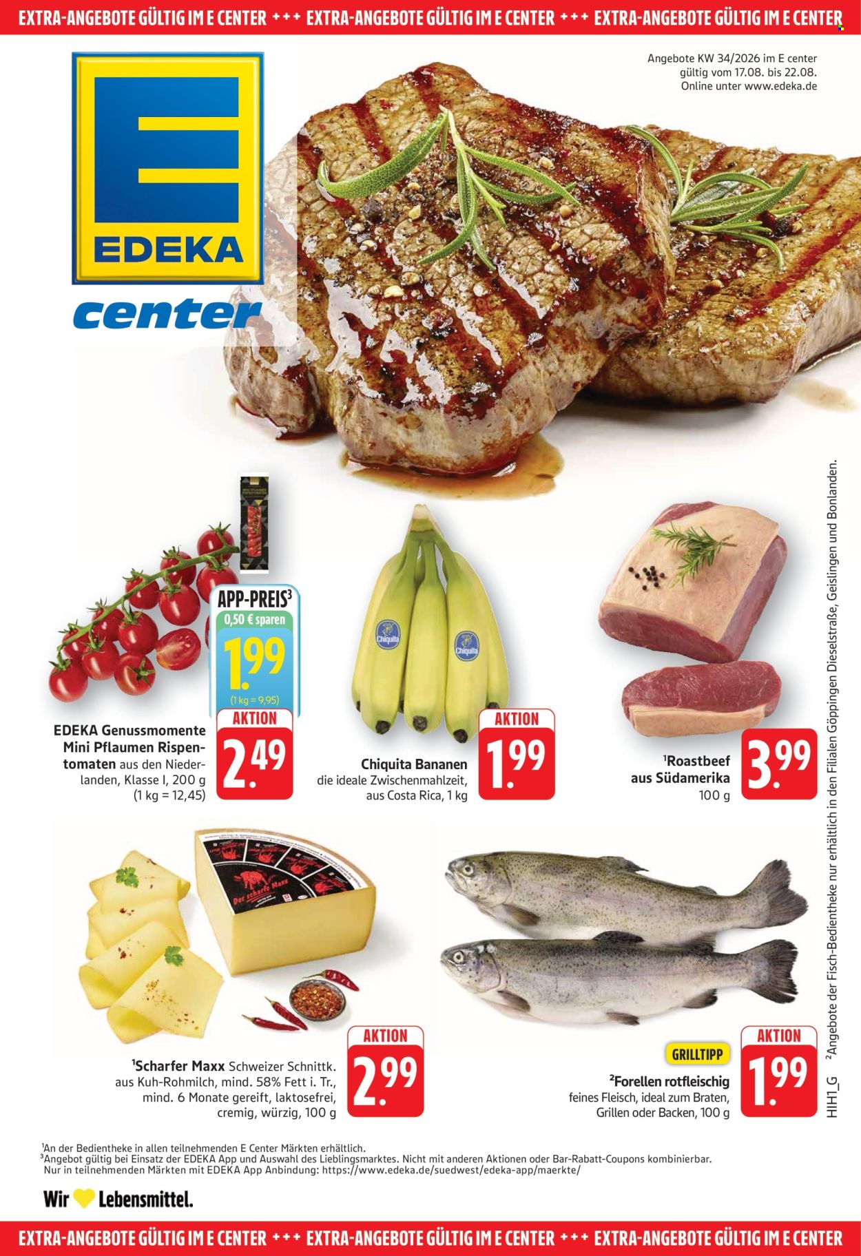 E center Prospekte  - 17.8.2026 - 22.8.2026. Seite 21