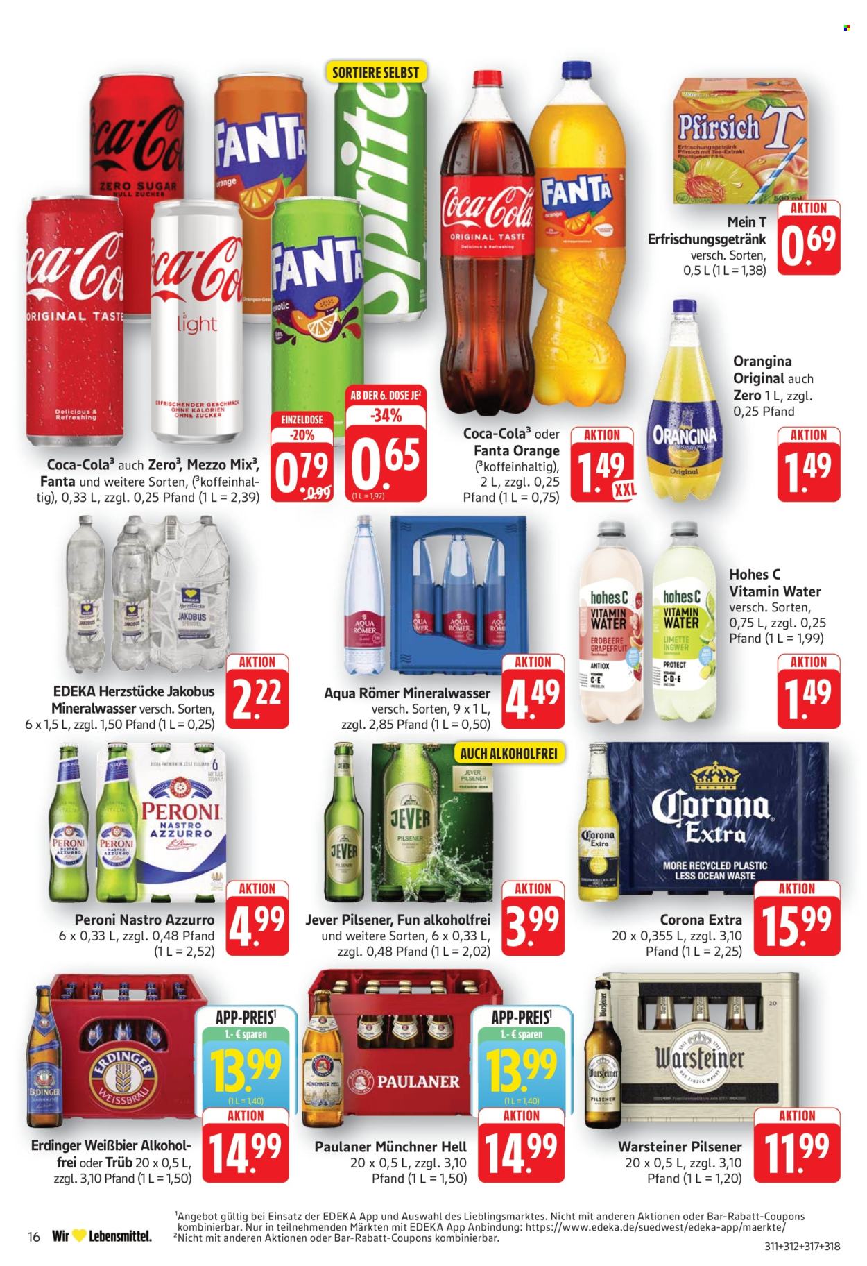E center Prospekte  - 17.8.2026 - 22.8.2026. Seite 16