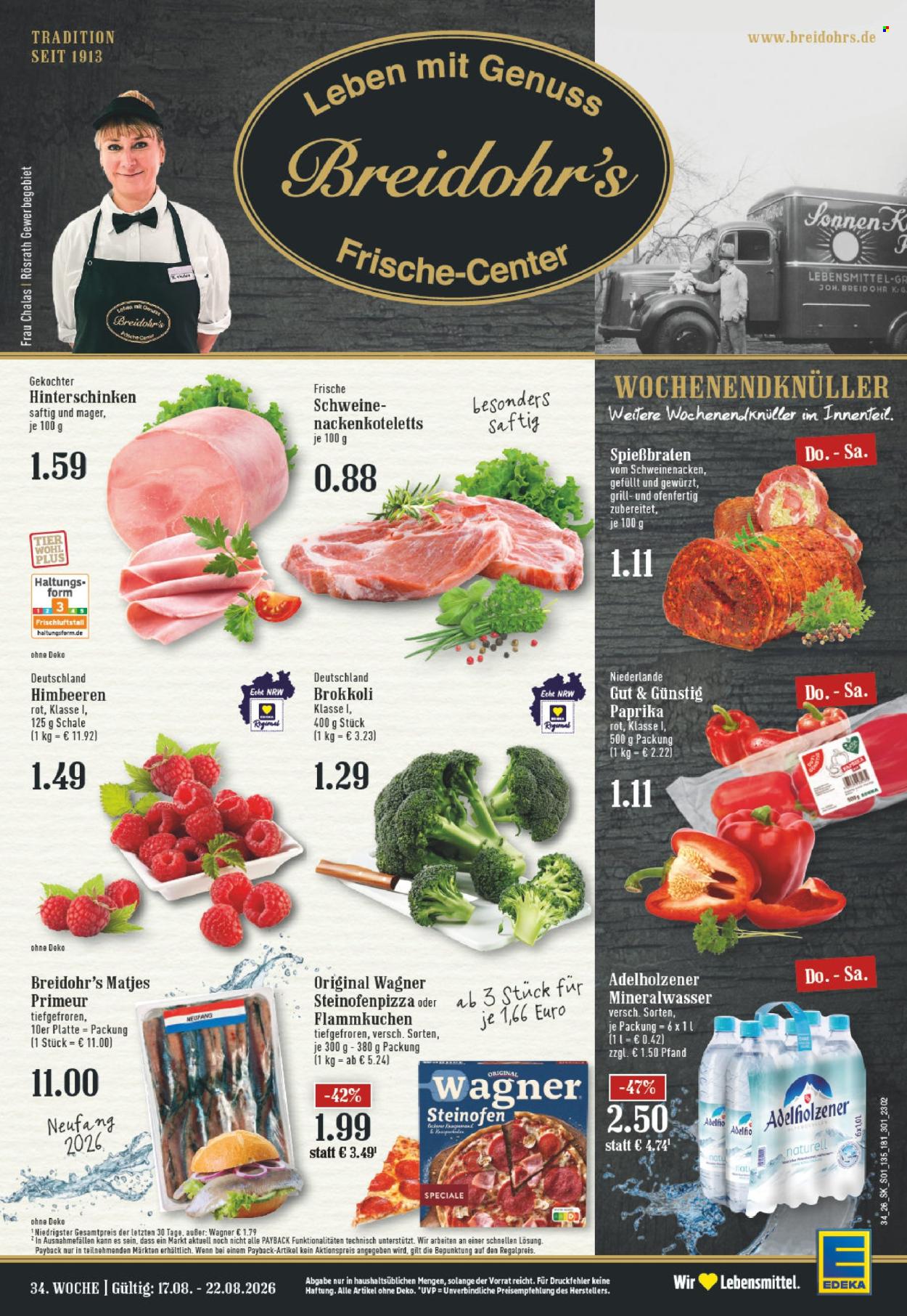 E center Prospekte  - 17.8.2026 - 22.8.2026. Seite 1