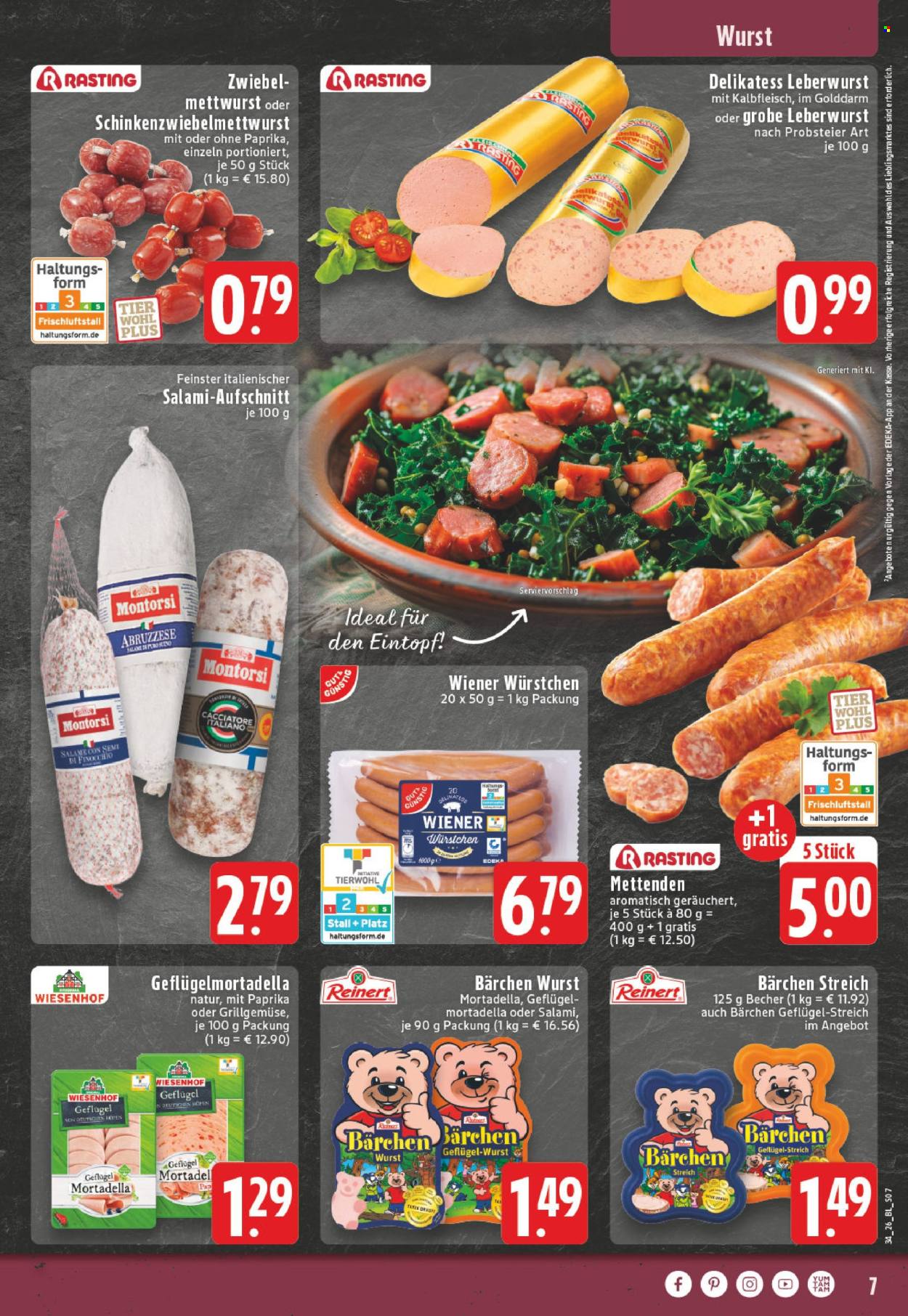 Edeka Prospekte  - 17.8.2026 - 22.8.2026. Seite 7