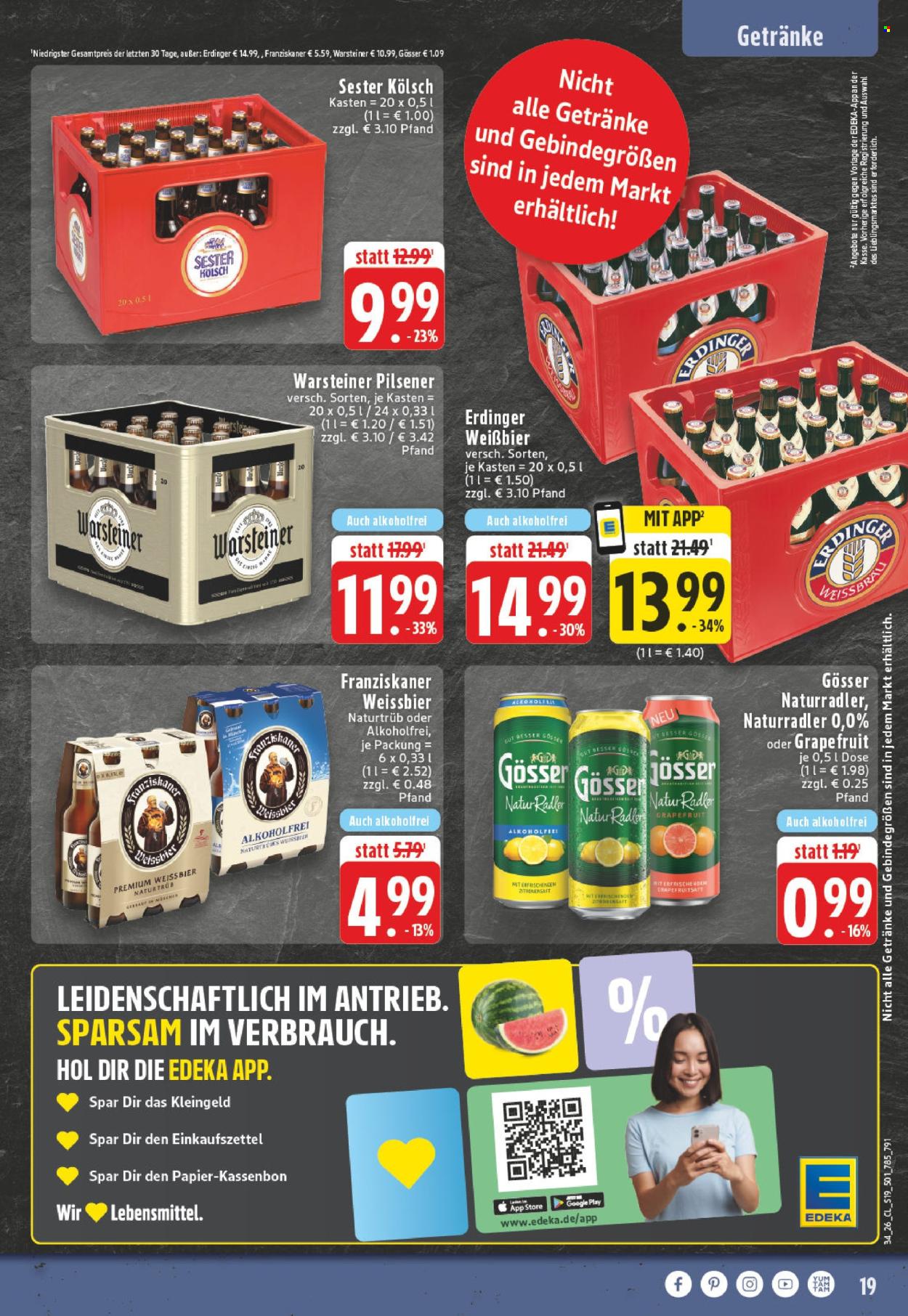 Edeka Prospekte  - 17.8.2026 - 22.8.2026. Seite 19