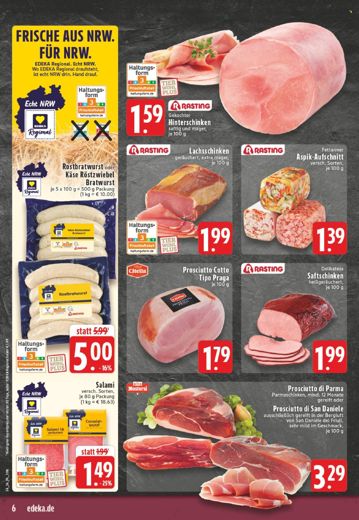 Edeka Prospekte  - 17.8.2026 - 22.8.2026. Seite 6