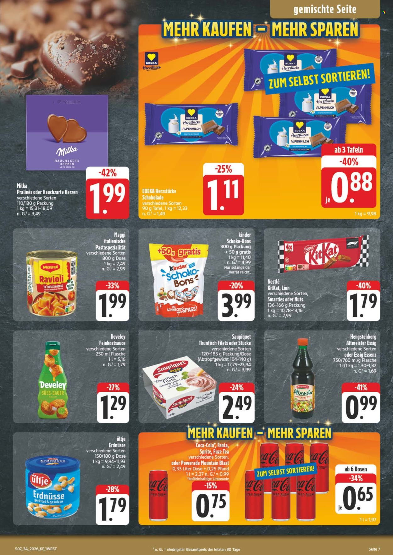 Edeka Prospekte  - 17.8.2026 - 22.8.2026. Seite 7